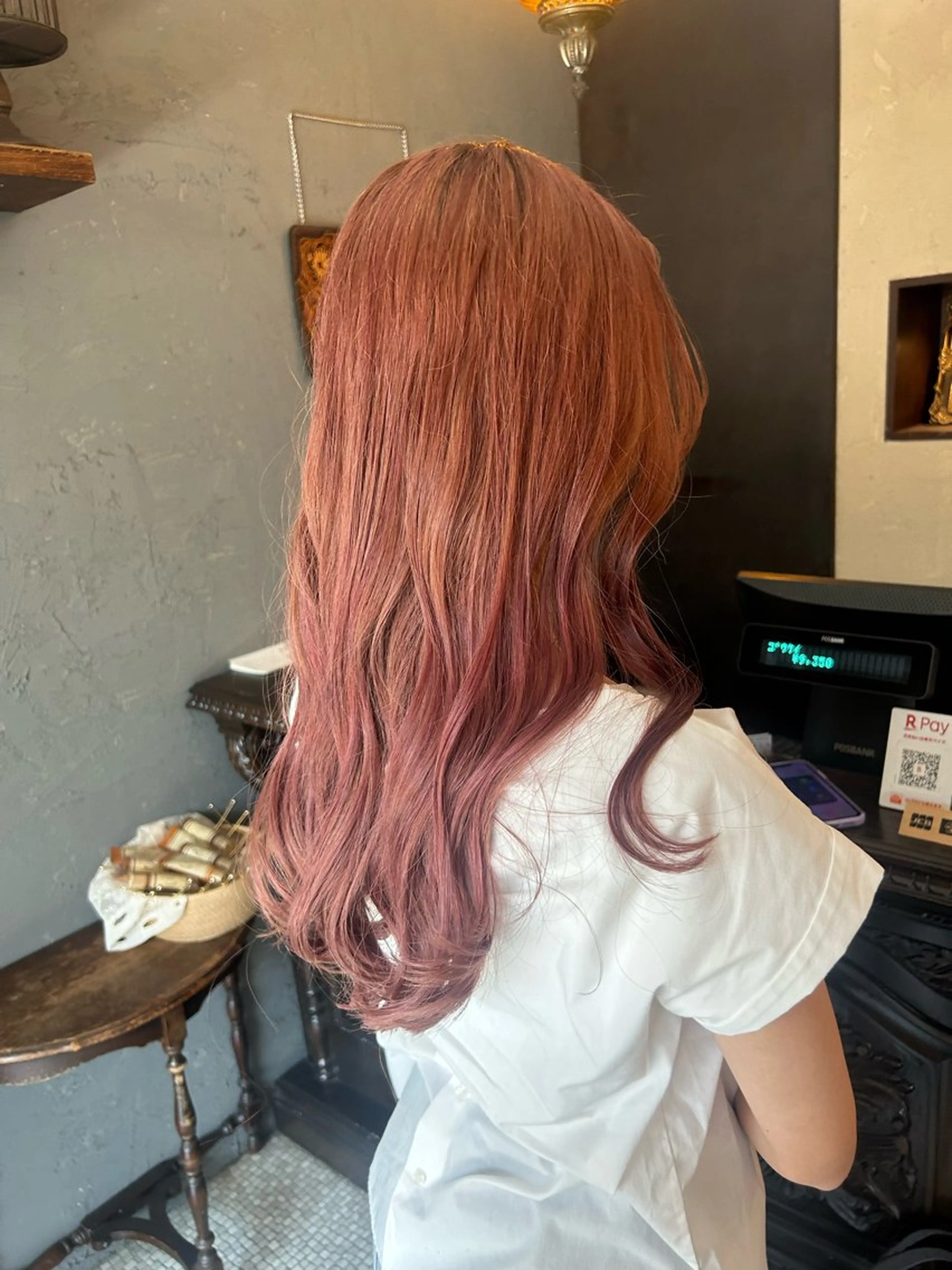 ロング ヘアカラー トリートメント 馬場 瑞穂のヘアスタイル