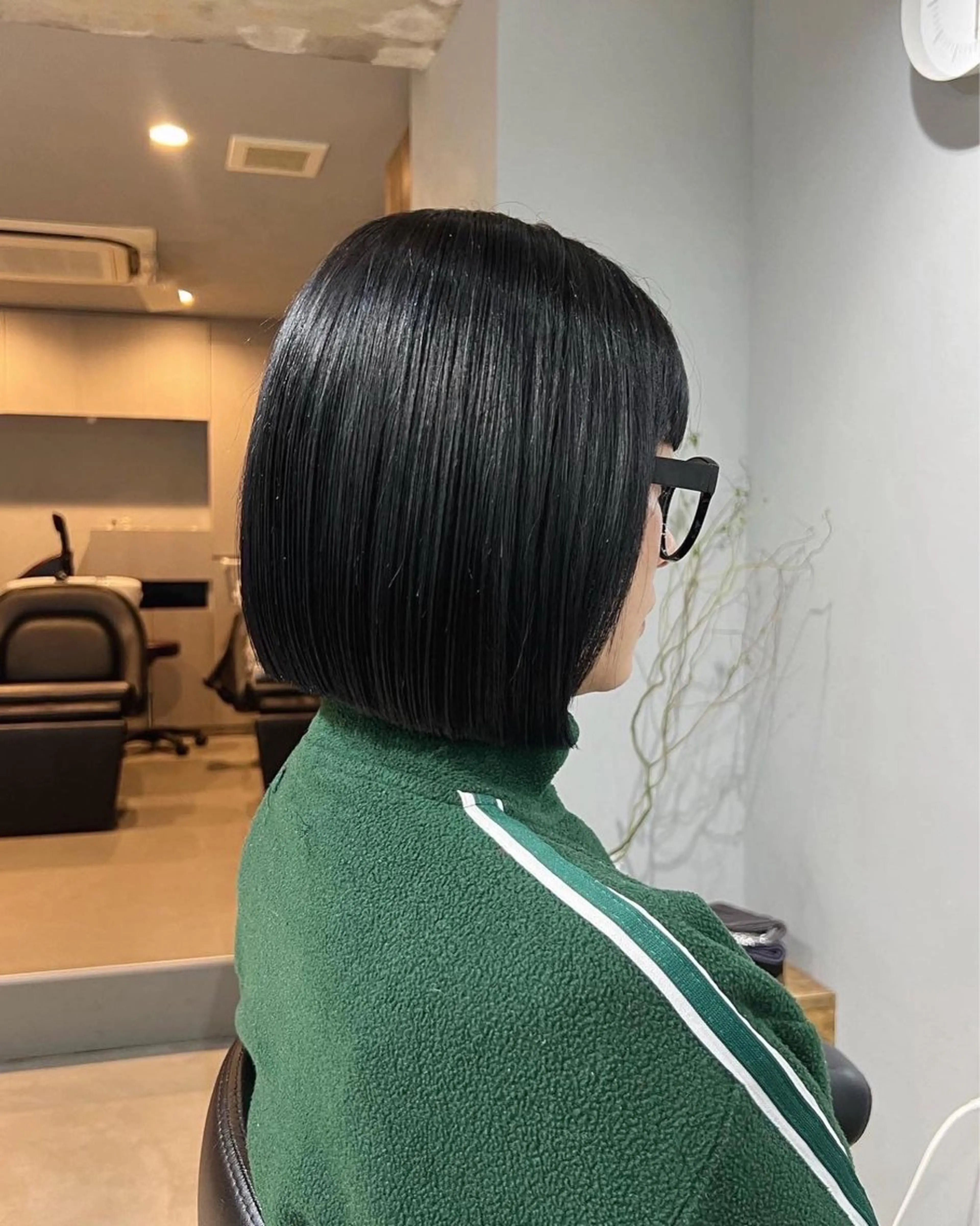 ショート カラー ヘアカラー トリートメント 【arc】akane オリーブ/ベージュのヘアスタイル