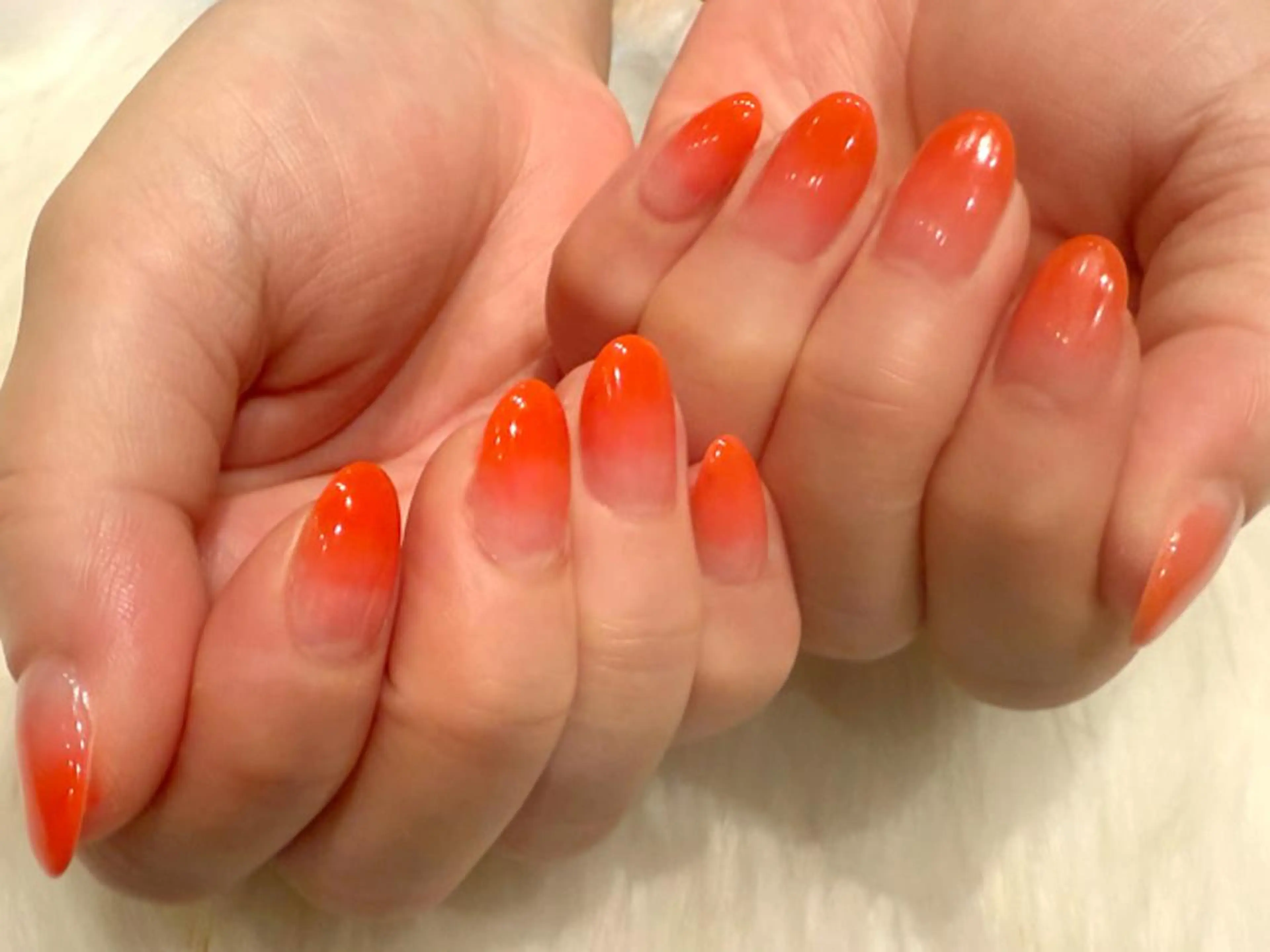 ネイル グラデーション ハンドネイル Kanai Harukaのネイルデザイン