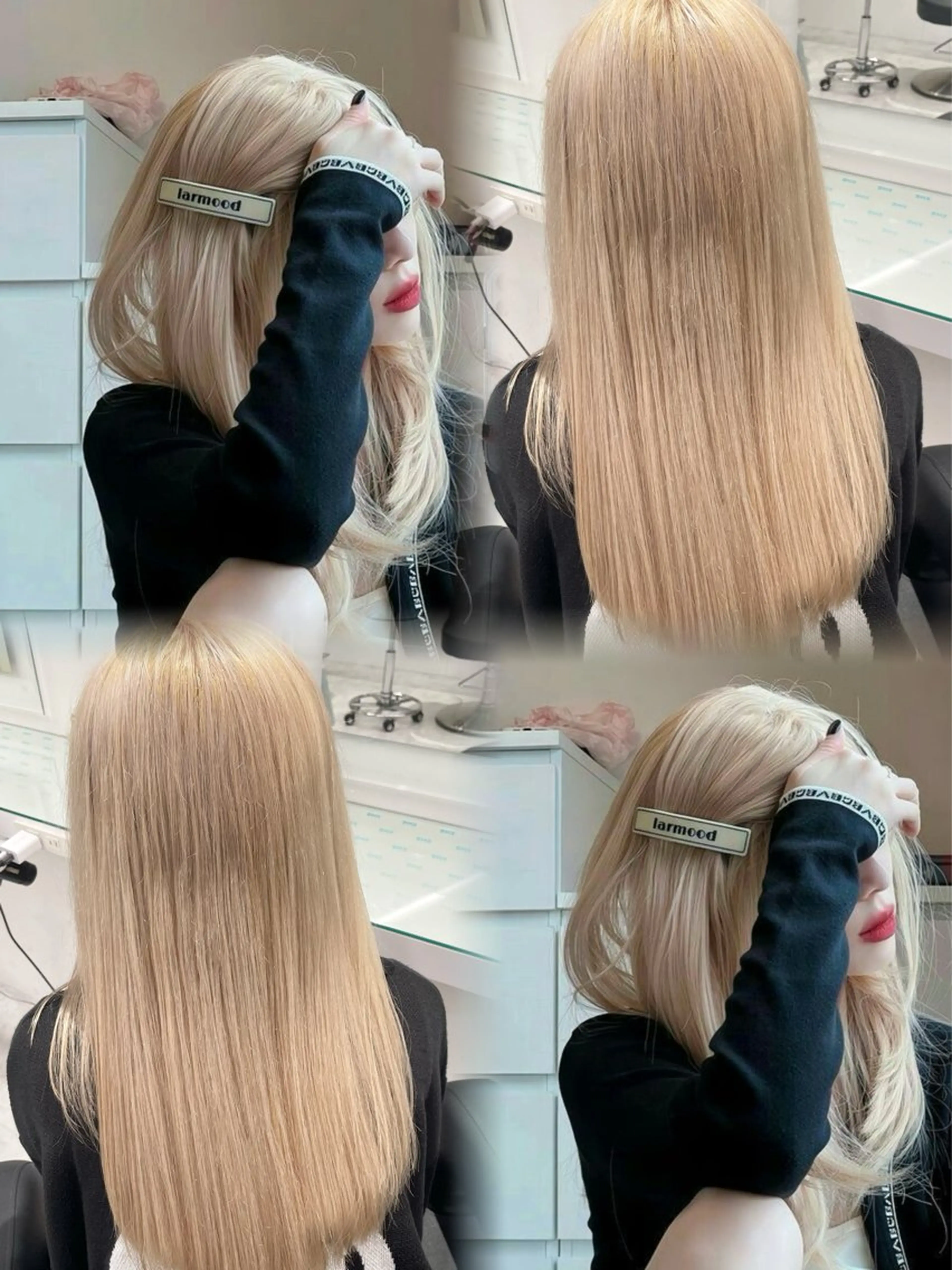 ロング カラー ヘアアレンジ カット ヘアカラー トリートメント 💕透明感カラー モテ髪💕ANNAのヘアスタイル