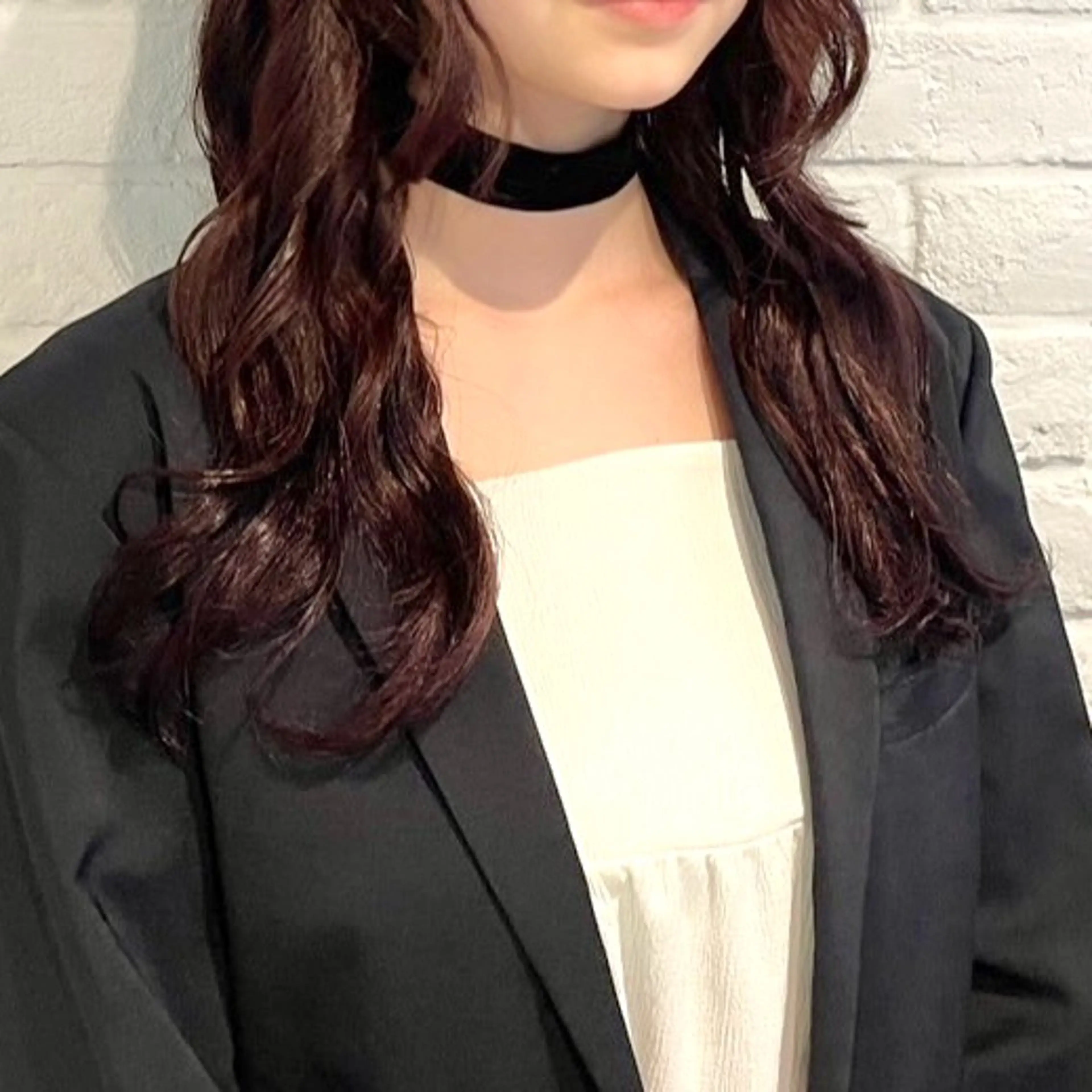 ロング カラー ブラウンカラー ピンクカラー ピンクブラウン 韓国風ヘア van shionのヘアスタイル