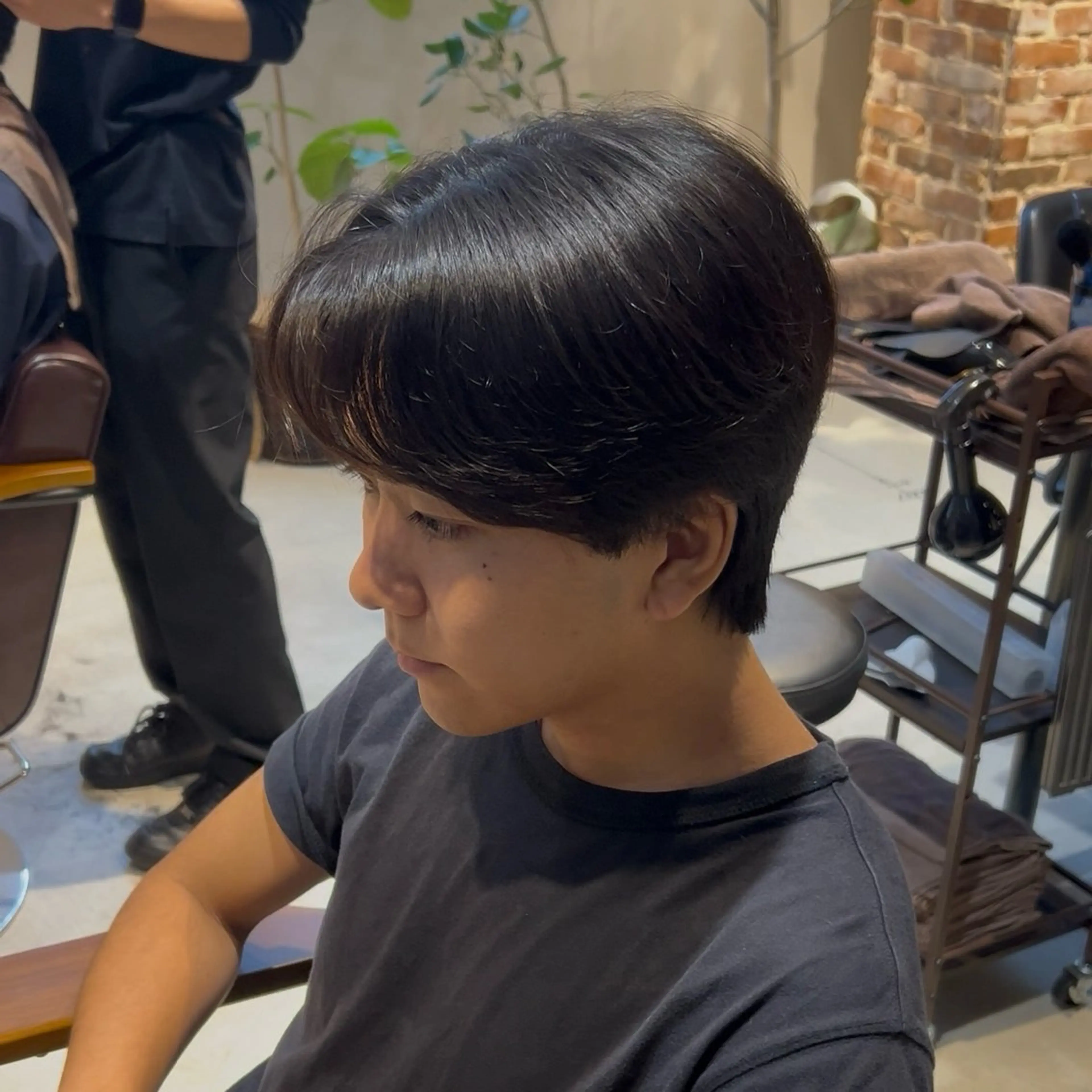 メンズ カット 安達 脩人のヘアスタイル
