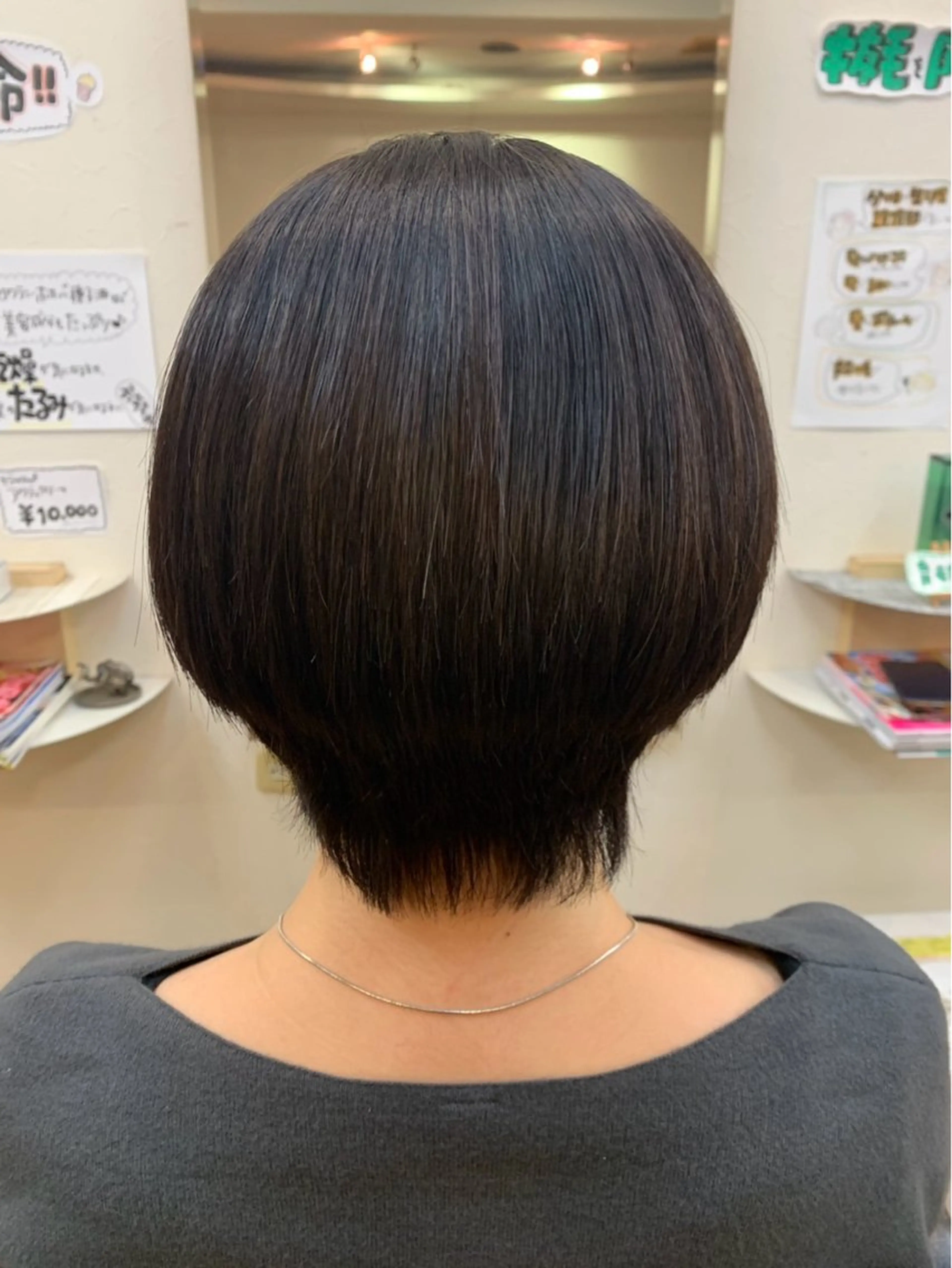 ショート 縮毛矯正 カット 縮毛矯正 HAIR&MAKE   HATSU所属・HAIR&MAKE HATSUのヘアスタイル