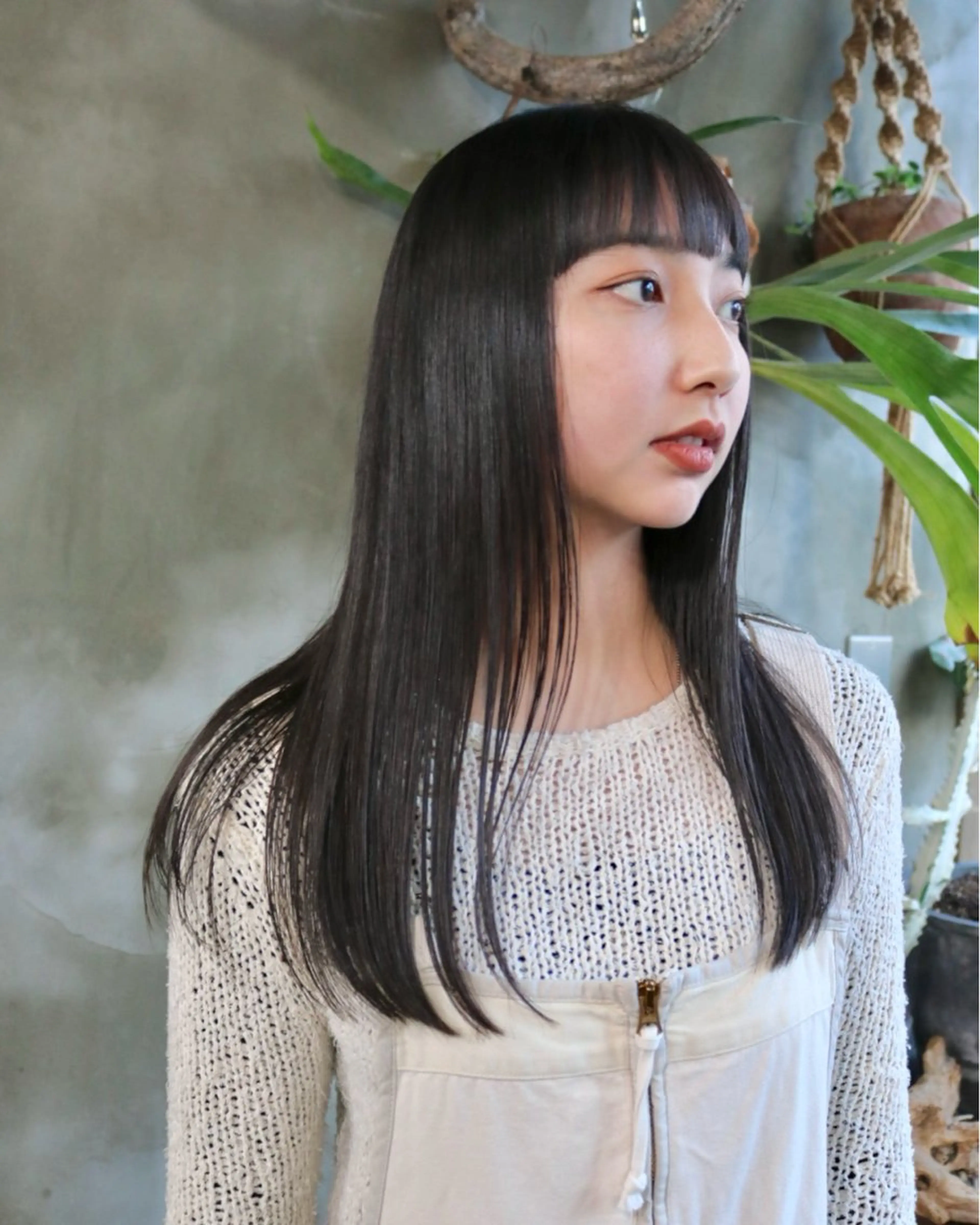 ロング トリートメント 木村陸弥 透明感/赤み消しのヘアスタイル