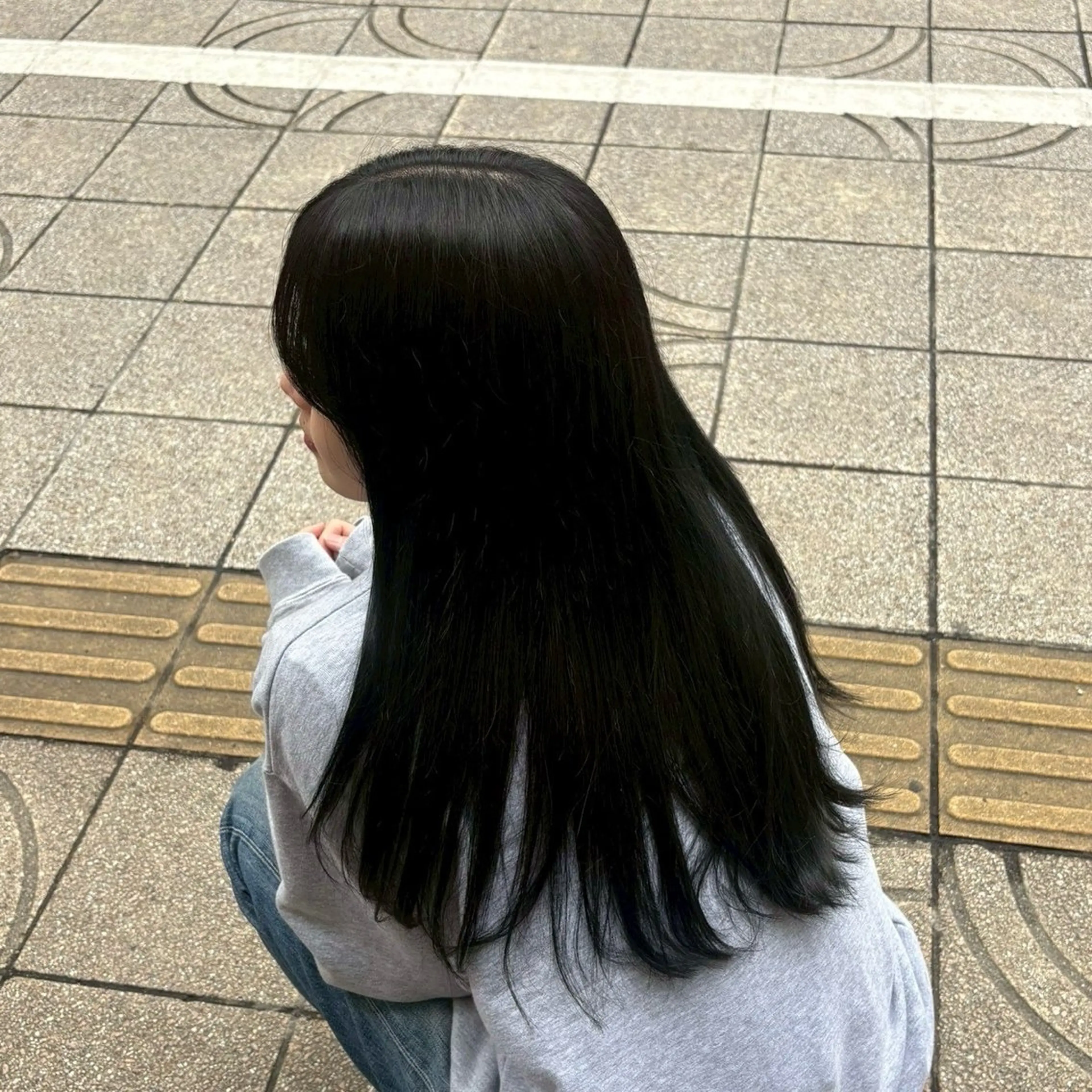 カラー ブルーカラー 透明感カラー Oikawa Hannaのマツエク・マツパデザイン