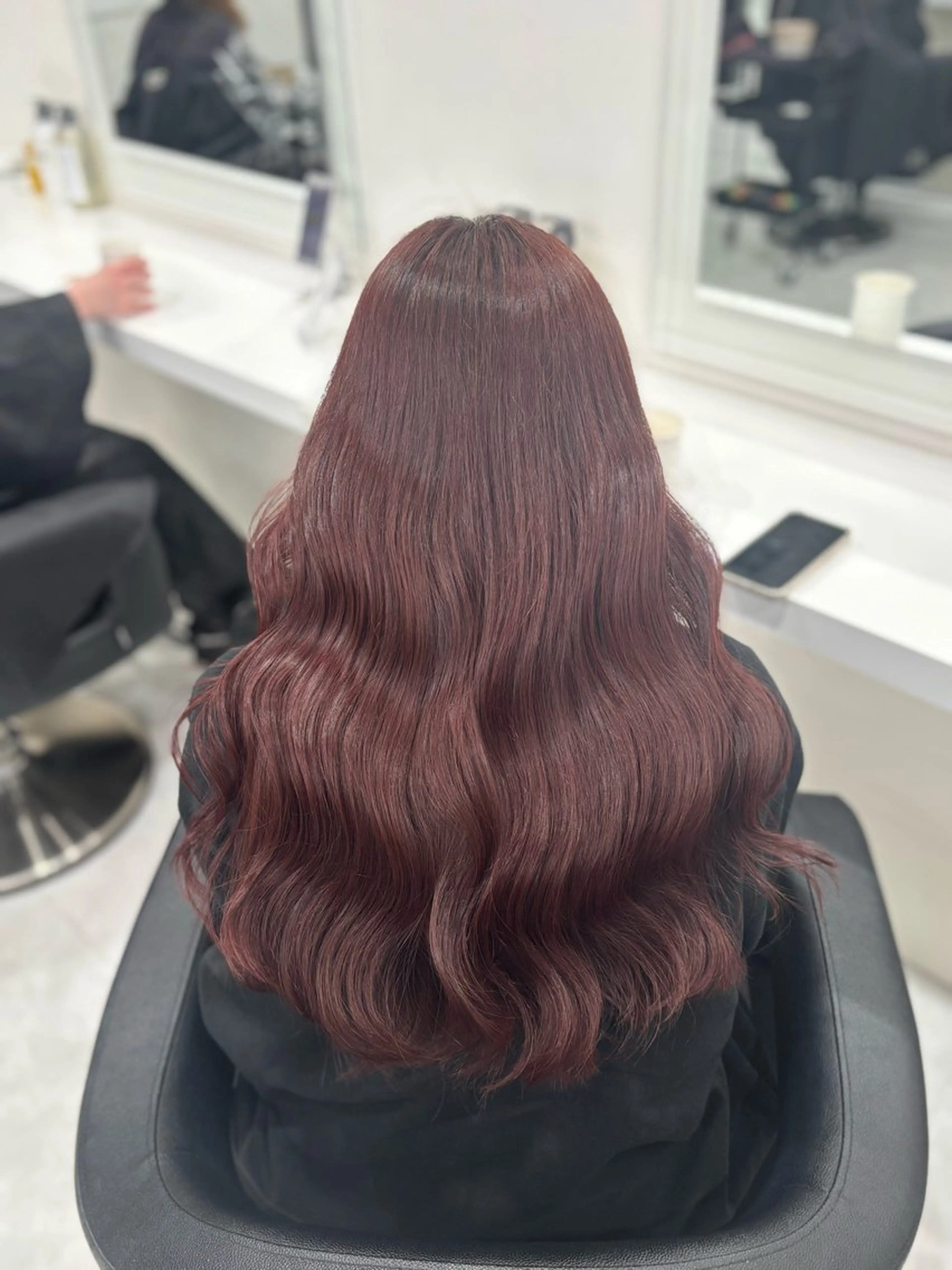 ロング ヘアカラー お洒落暖色 🍒AOI🍒のヘアスタイル