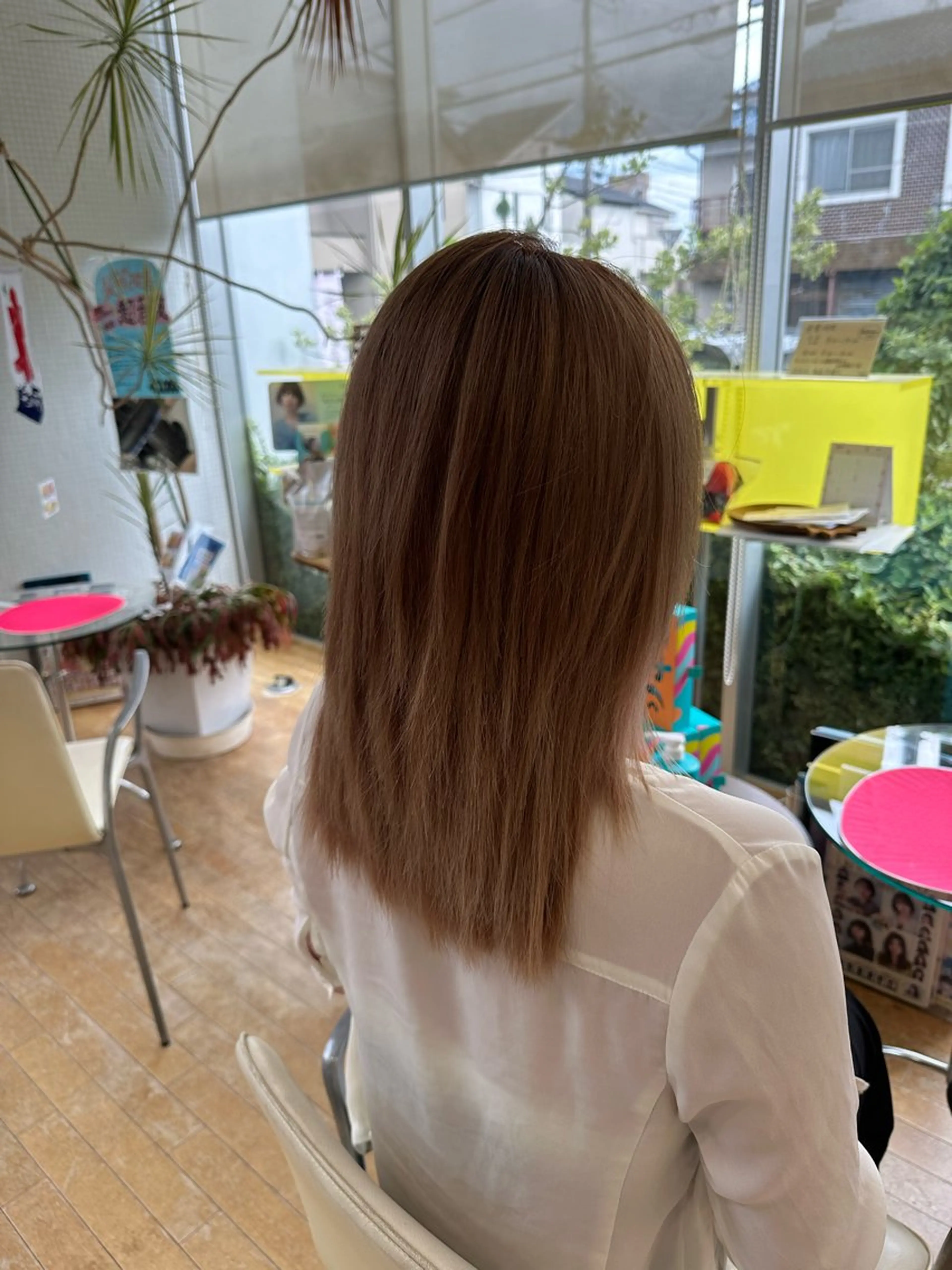 カラー 山本 瑠華のヘアスタイル
