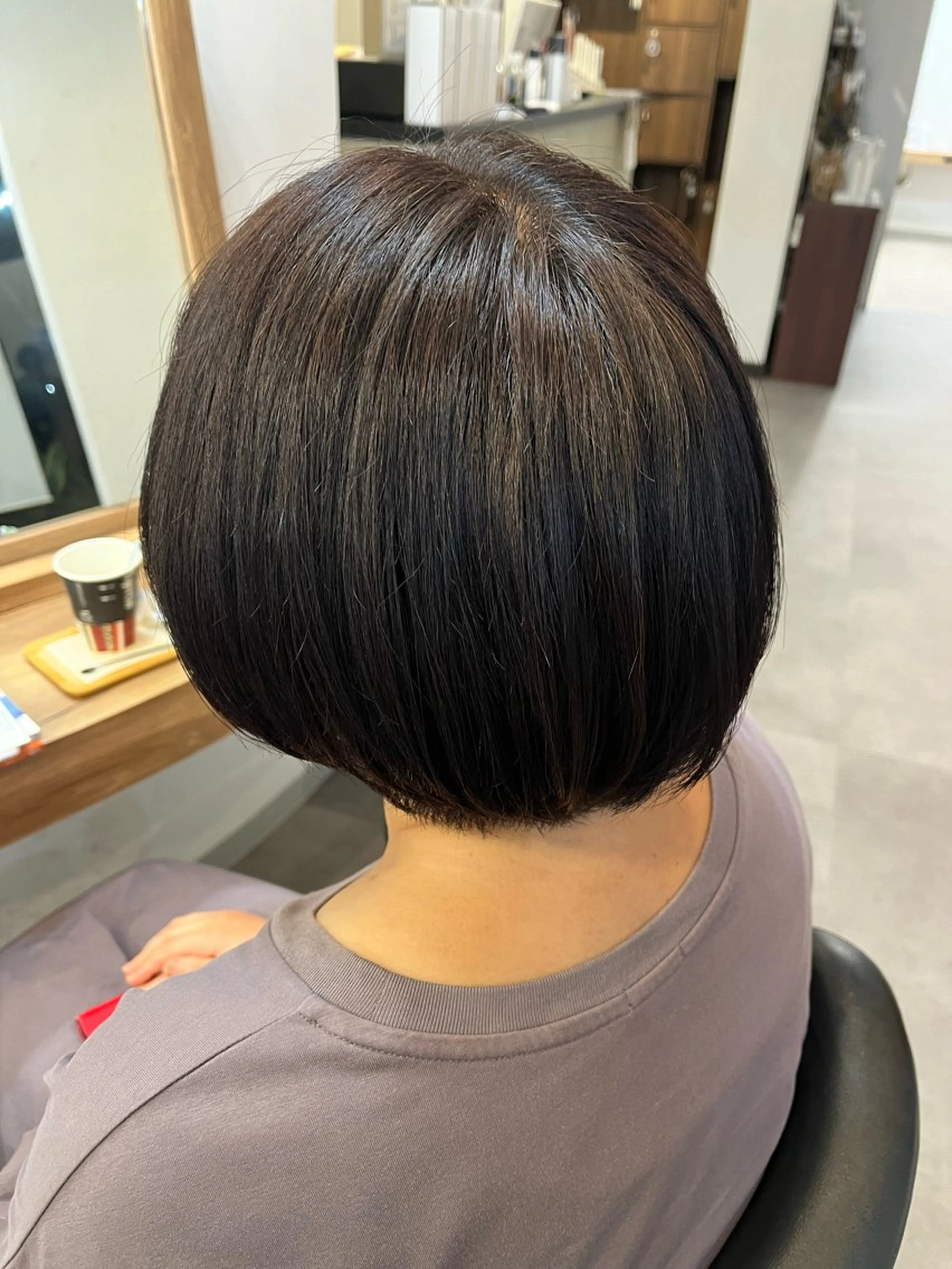 カラー ブラウンカラー 黒川 綾音のヘアスタイル