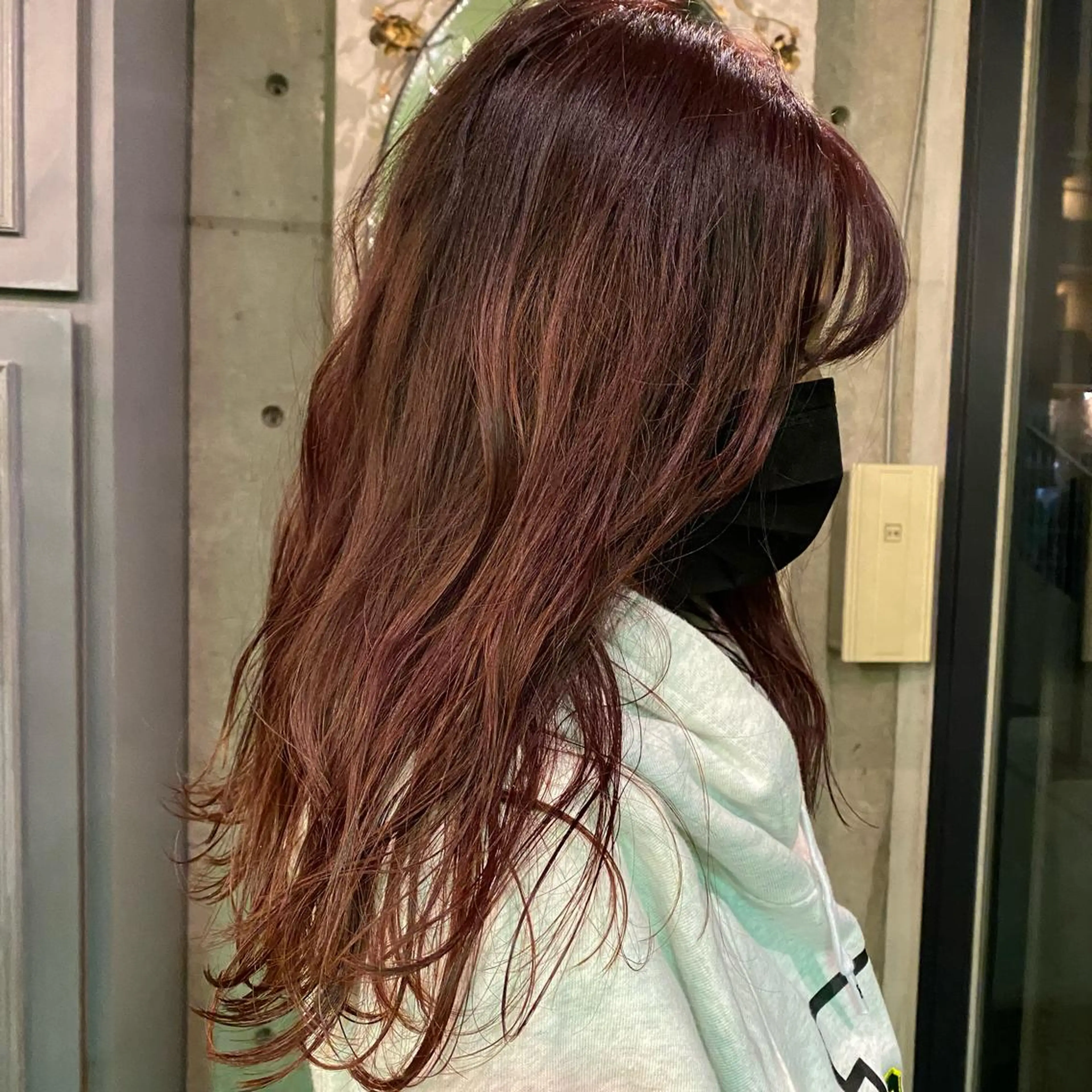 セミロング é.dit tokyo所属・チナ tinaのヘアスタイル