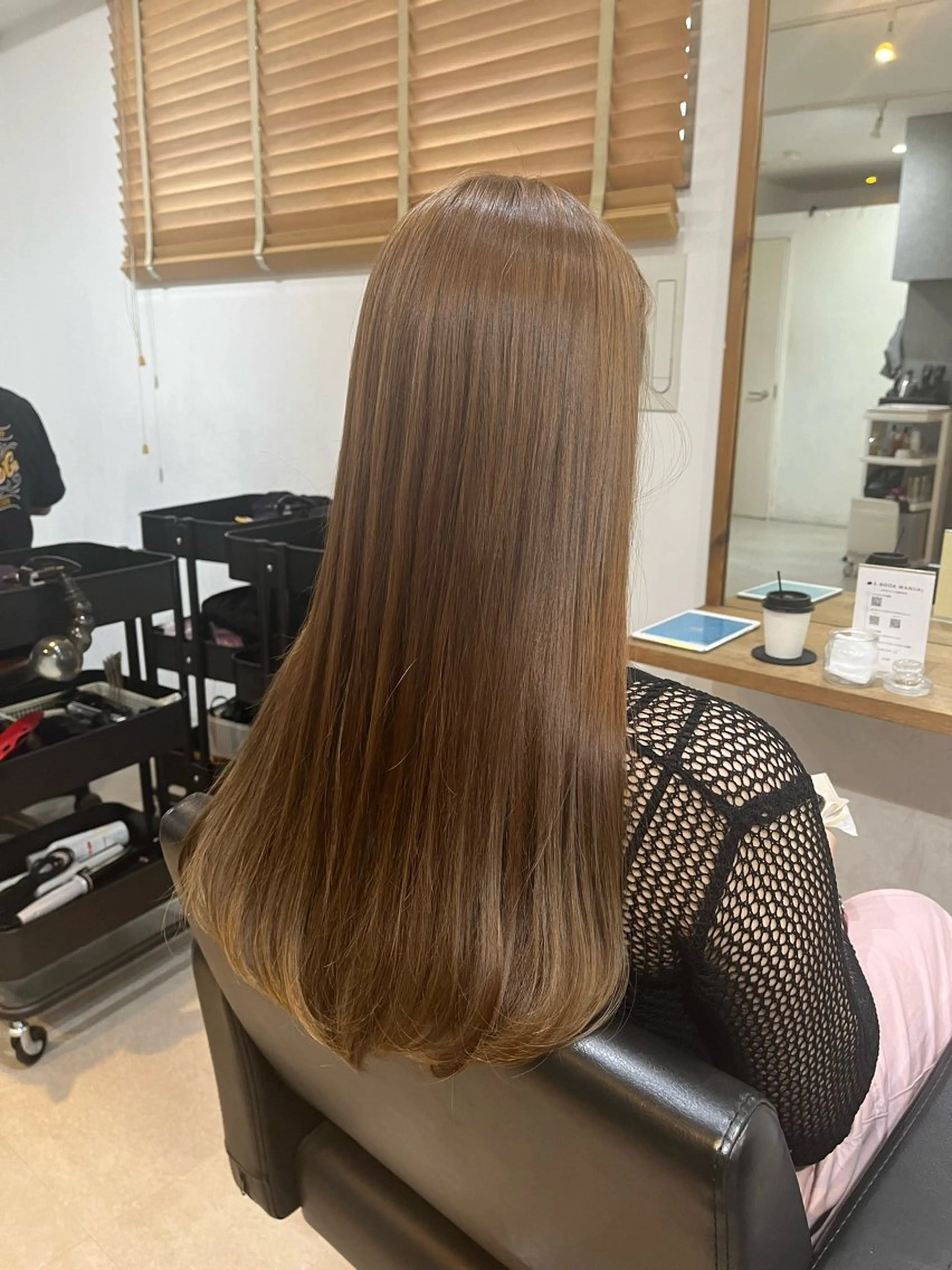 ロング カラー ✨🎨ブリーチなし 透明感カラー✨美友のヘアスタイル