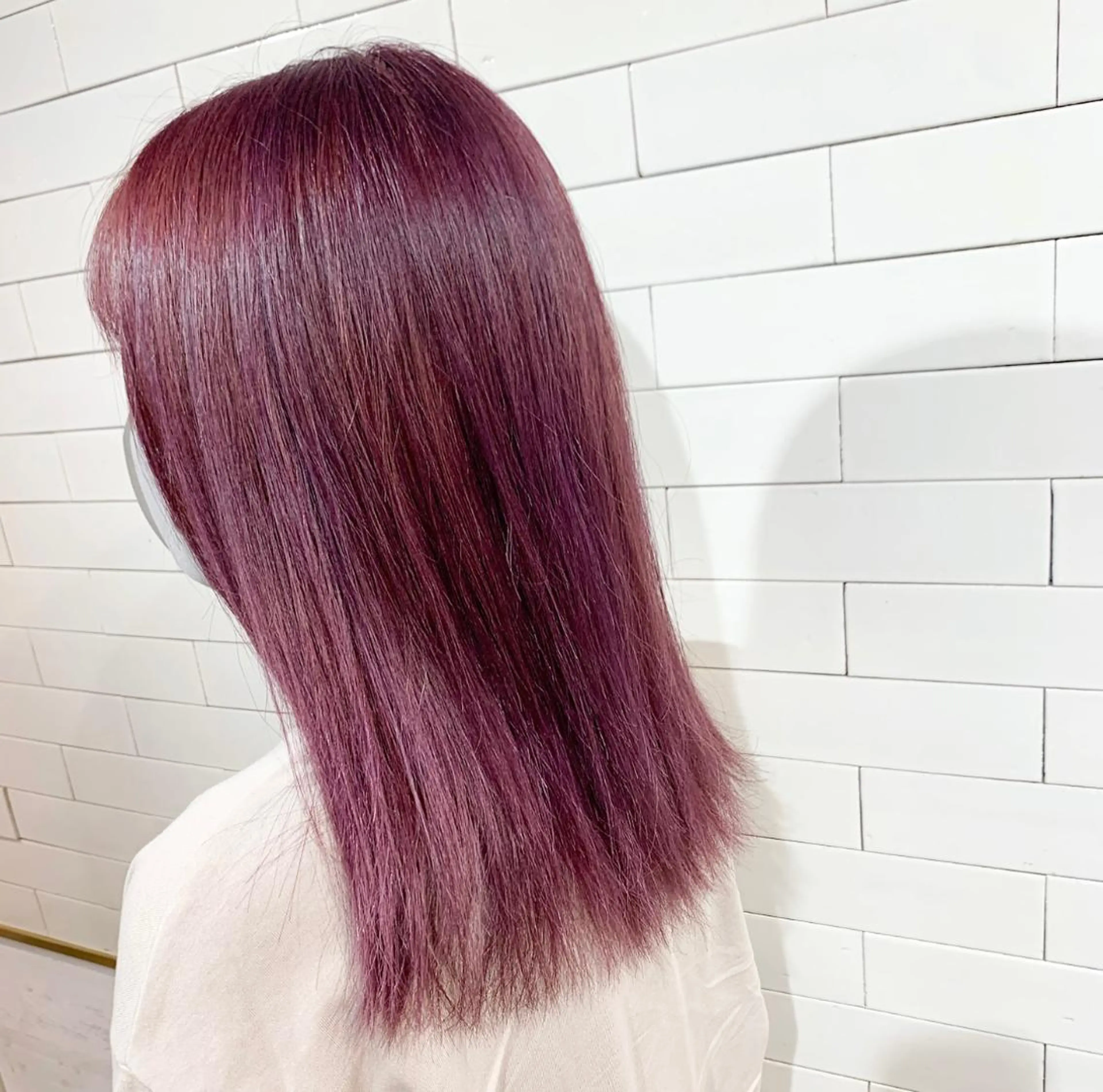 セミロング 髪質改善✨ レイヤー得意🌈のヘアスタイル