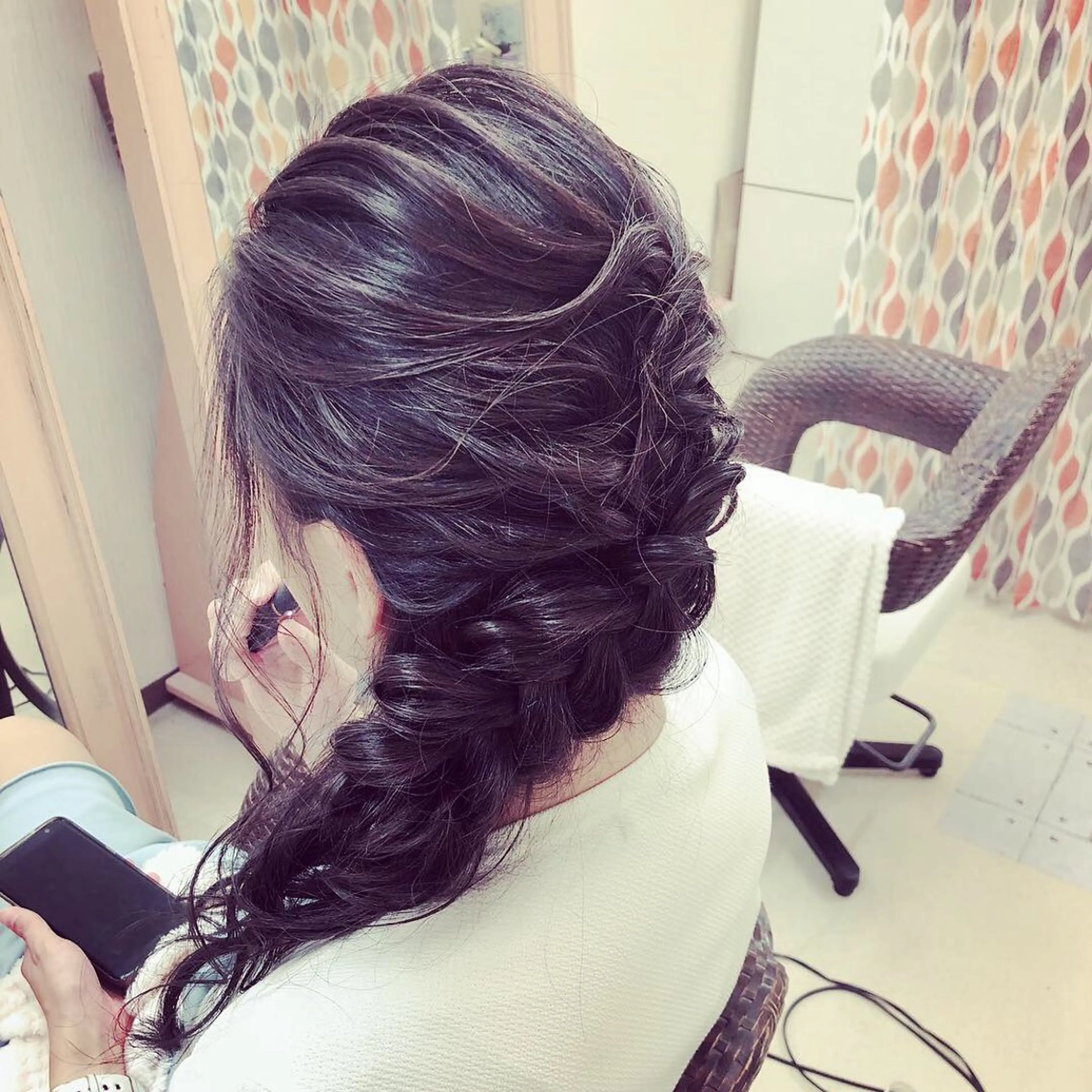 ロング ヘアアレンジ ヘアセット Hair Salon Noel所属・吉田 由希子のヘアスタイル