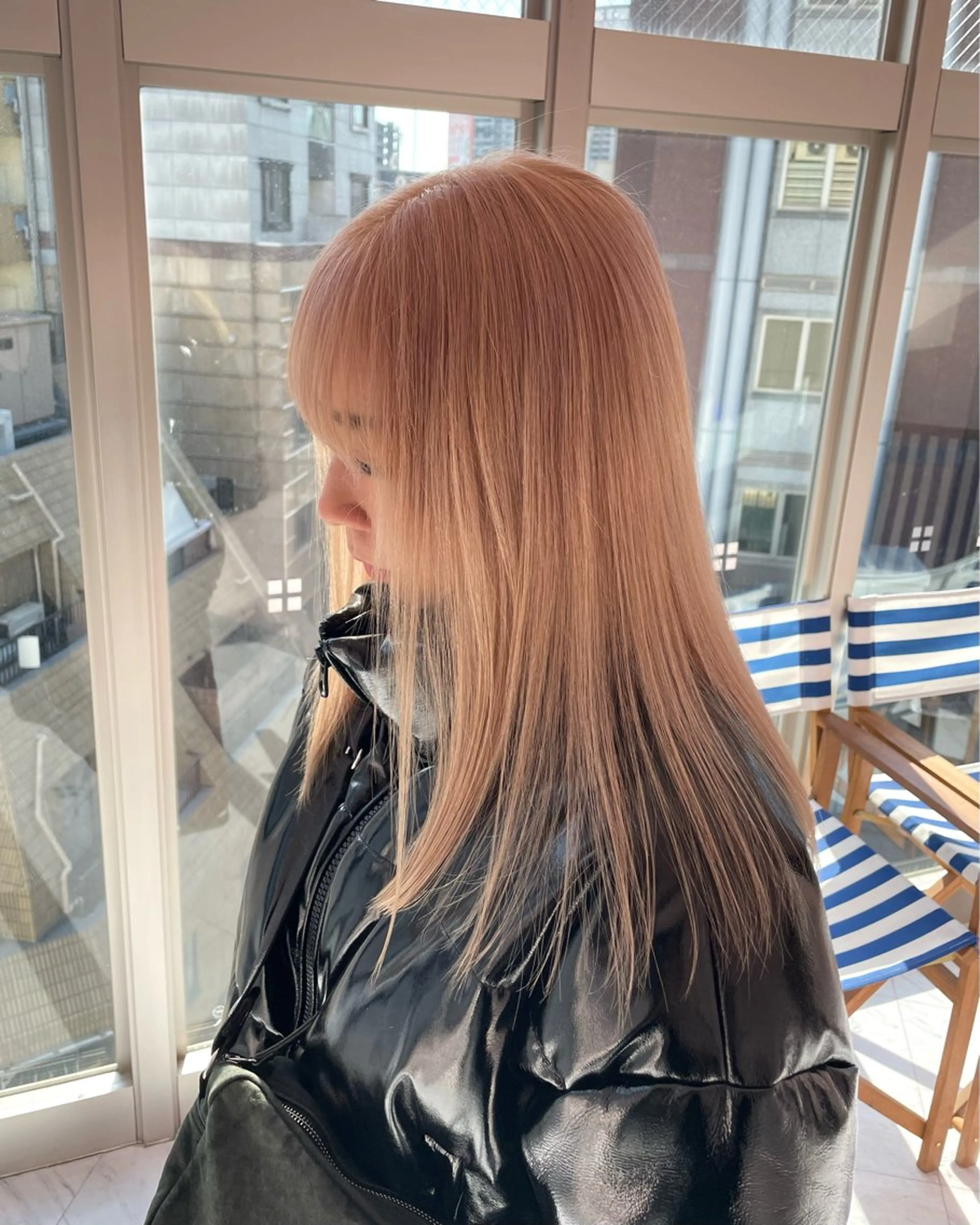 セミロング カラー 色落ち綺麗透明感カラ /ボブ/ナカツヒカルのヘアスタイル