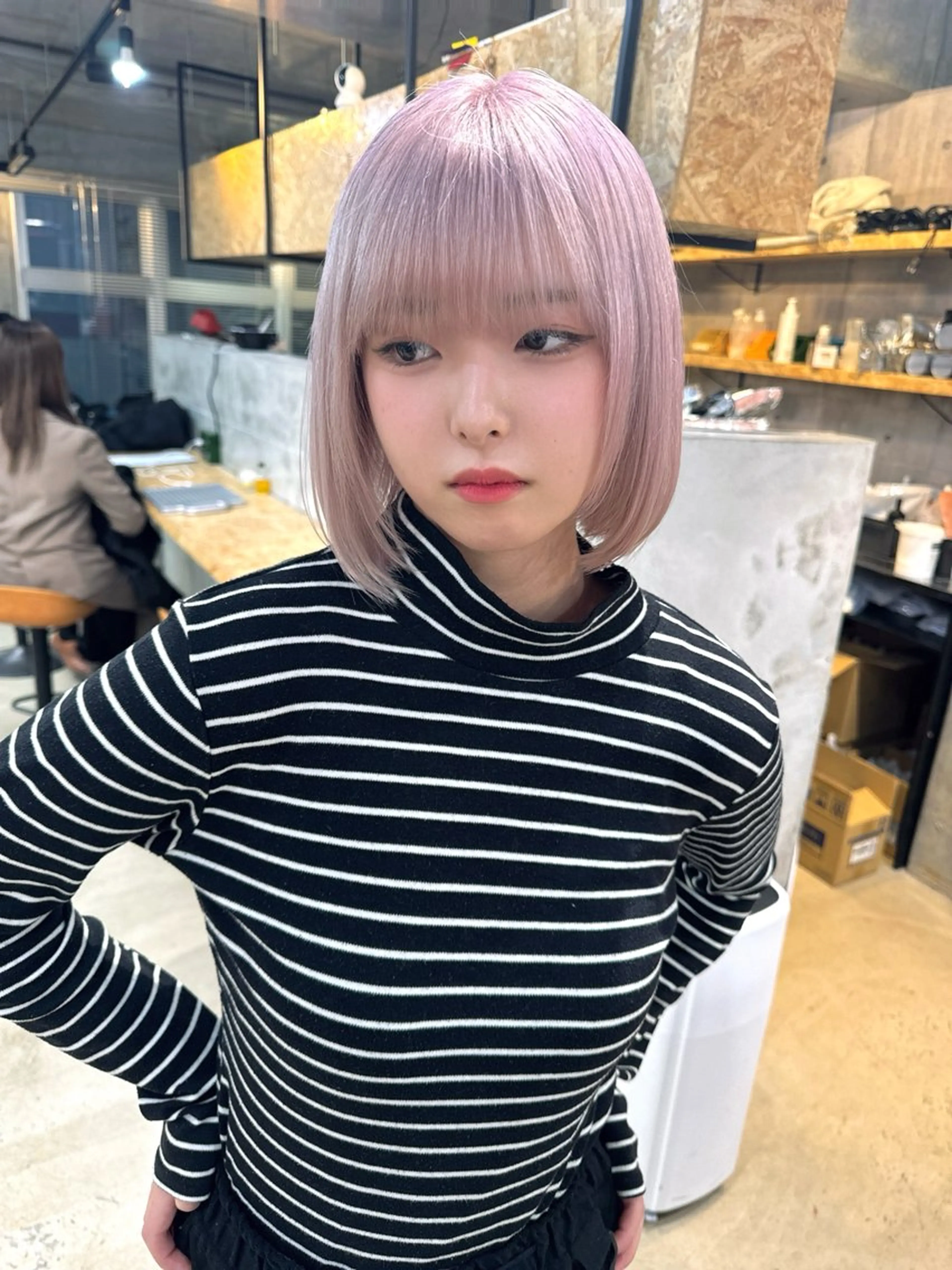 ミディアム ボブ 💍絶対に可愛く💍 履歴修正SAKI🐰のヘアスタイル