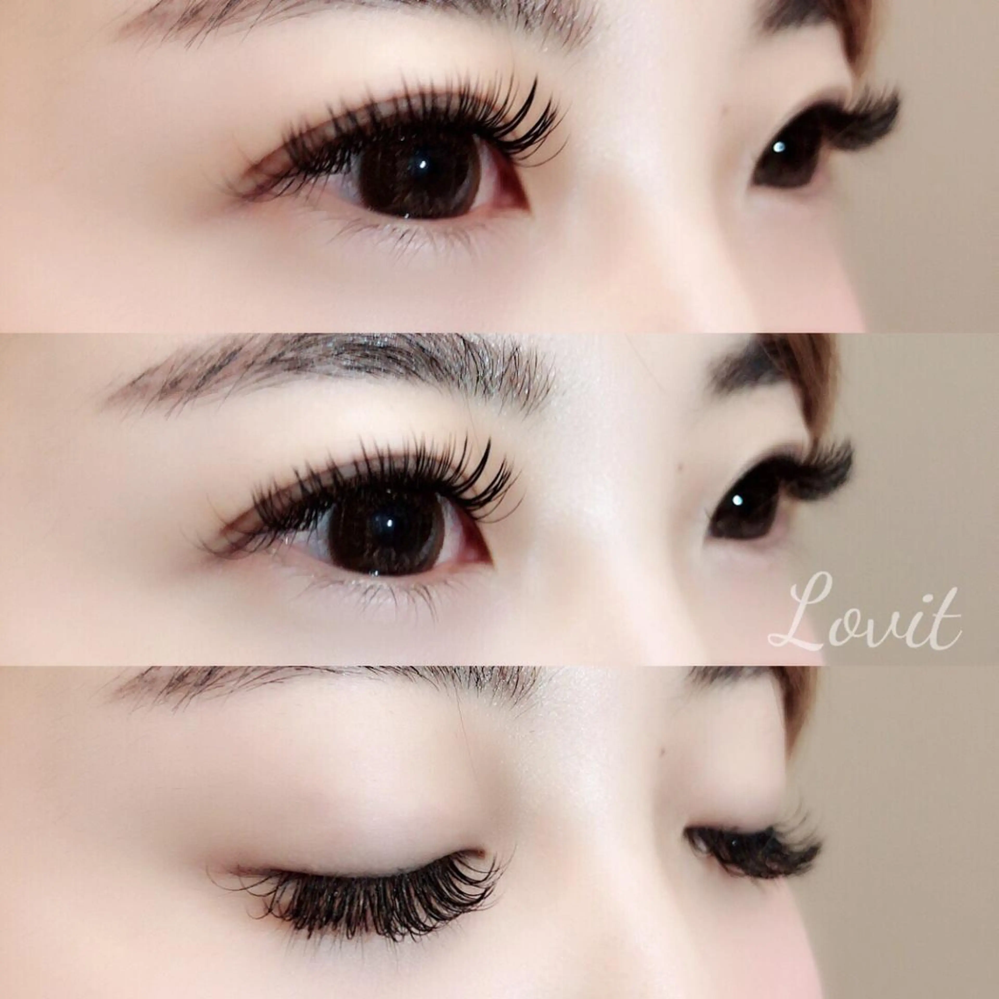 マツエク・マツパ Cカール Lovit ラビットのマツエク・マツパデザイン