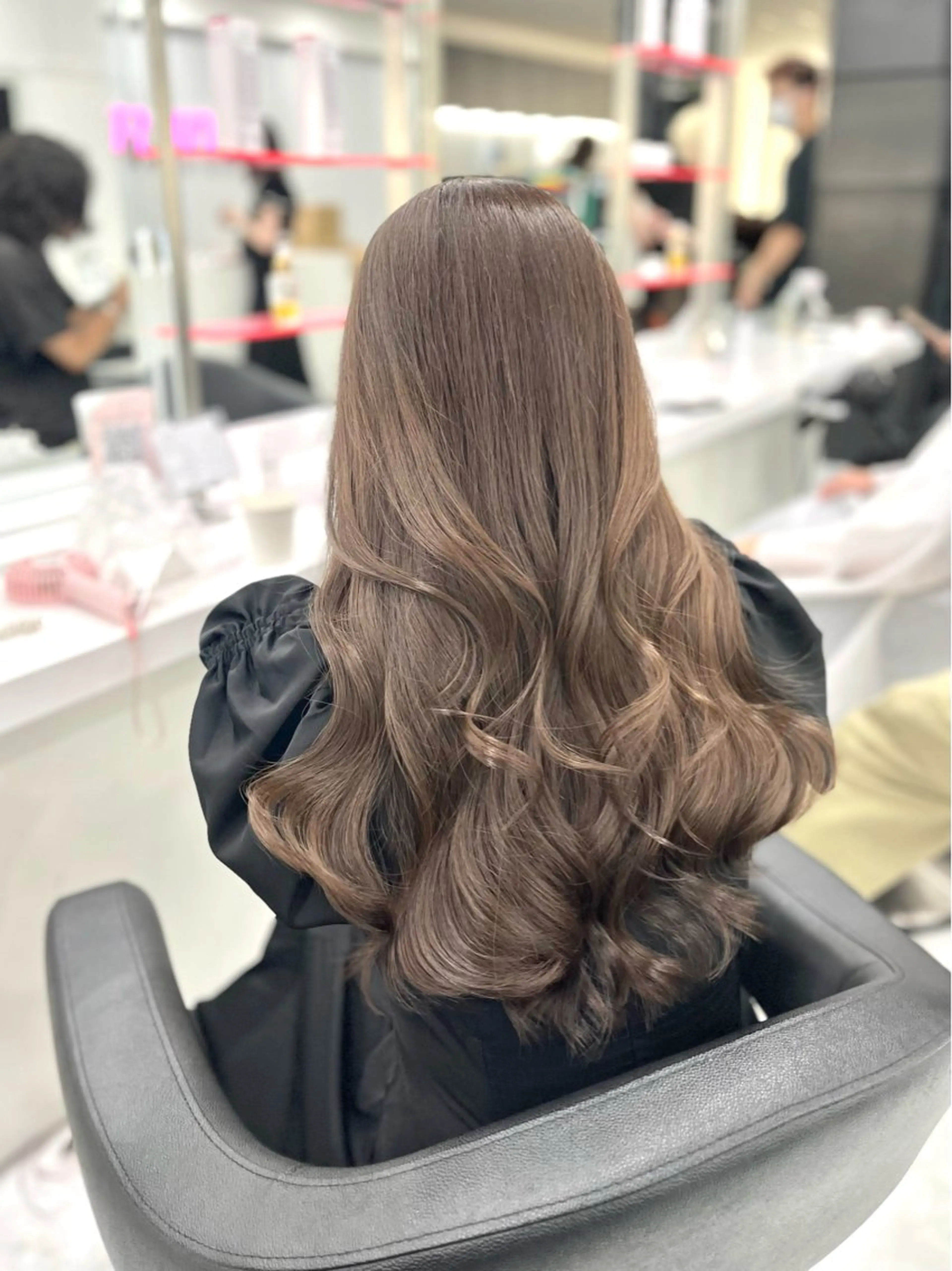 ロング 安齋 舞奈のヘアスタイル