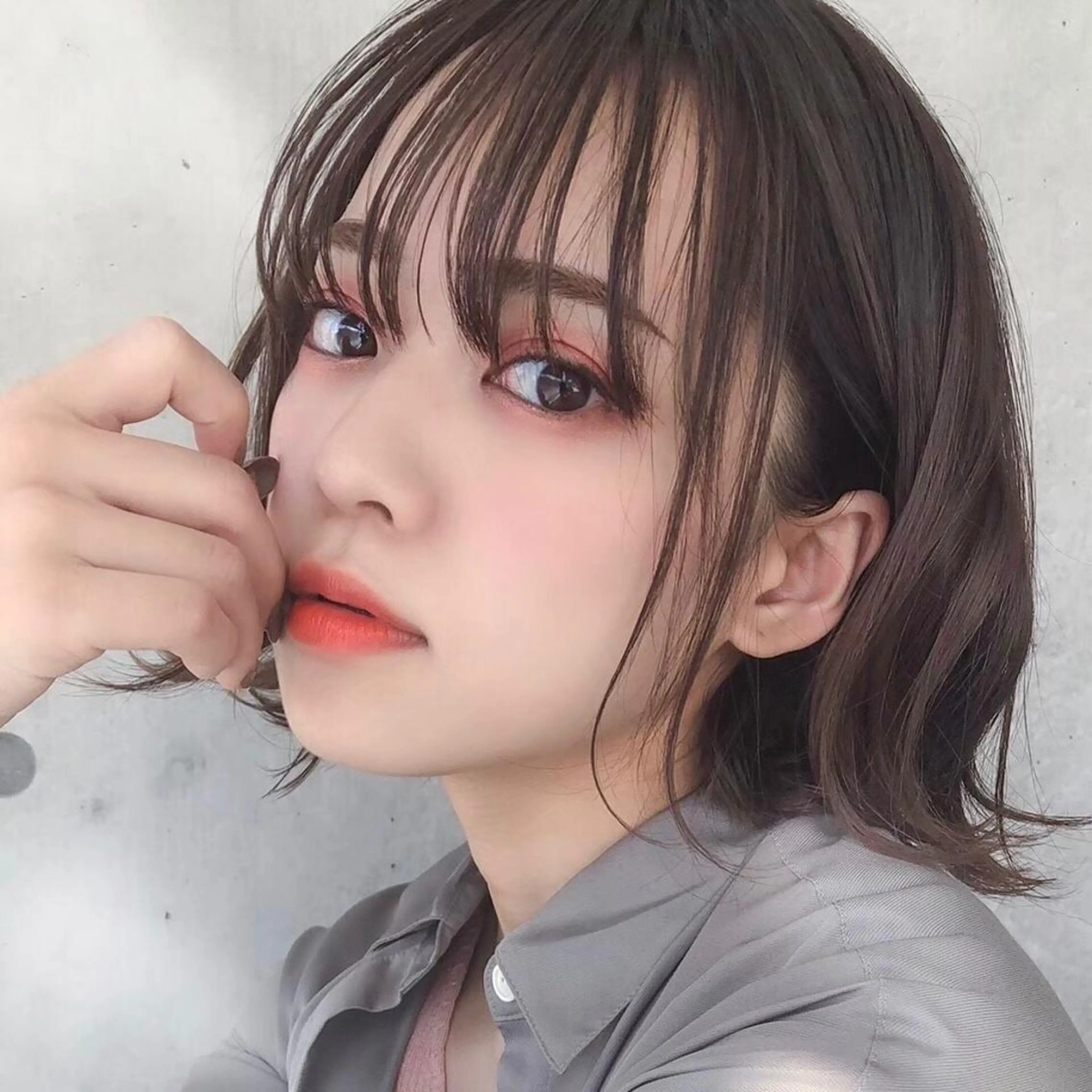 ショート カラー 🩵ハイトーン 美咲🩵のヘアスタイル