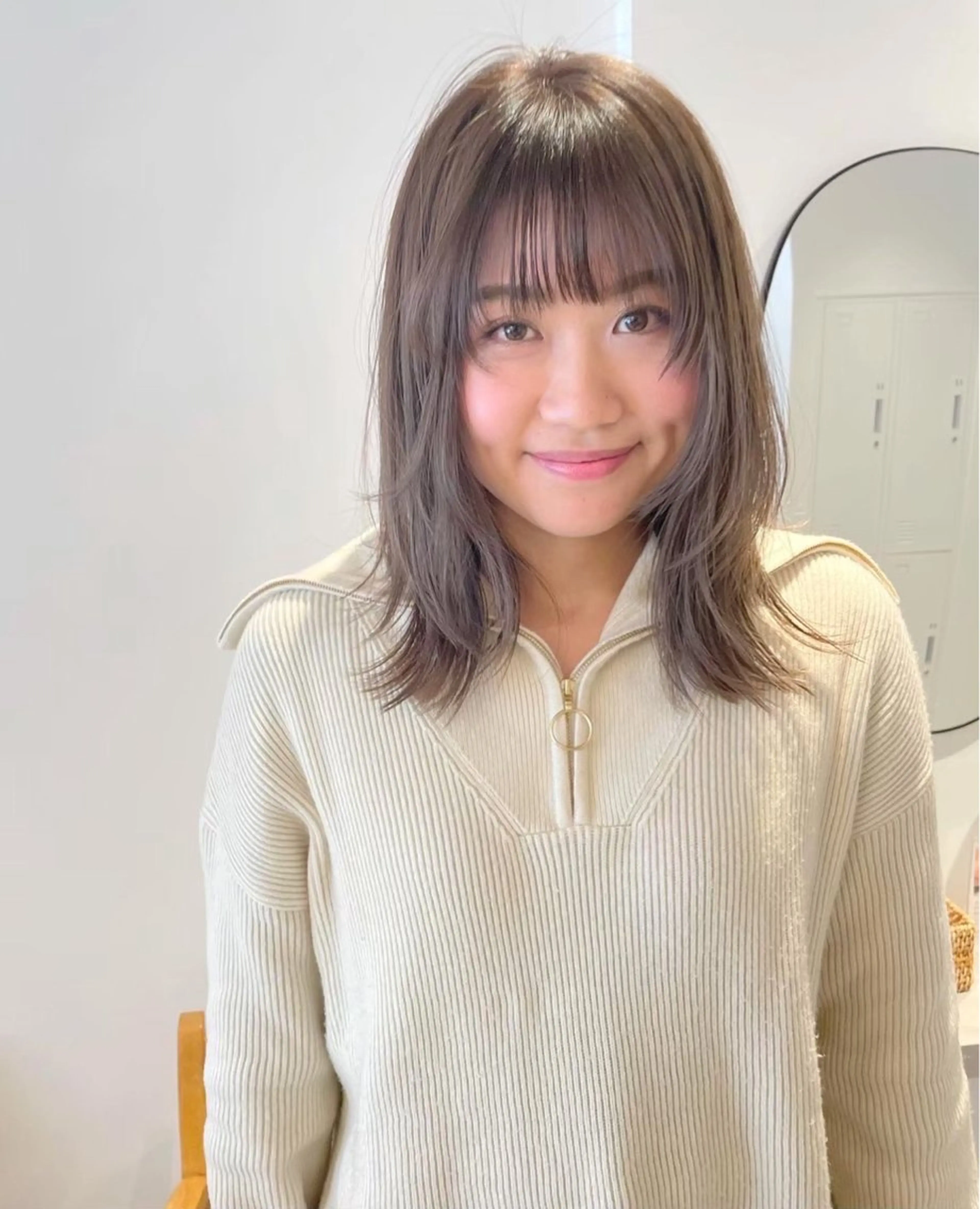 カラー ベージュカラー ✨矯正募集✨ 川西詩乃のヘアスタイル