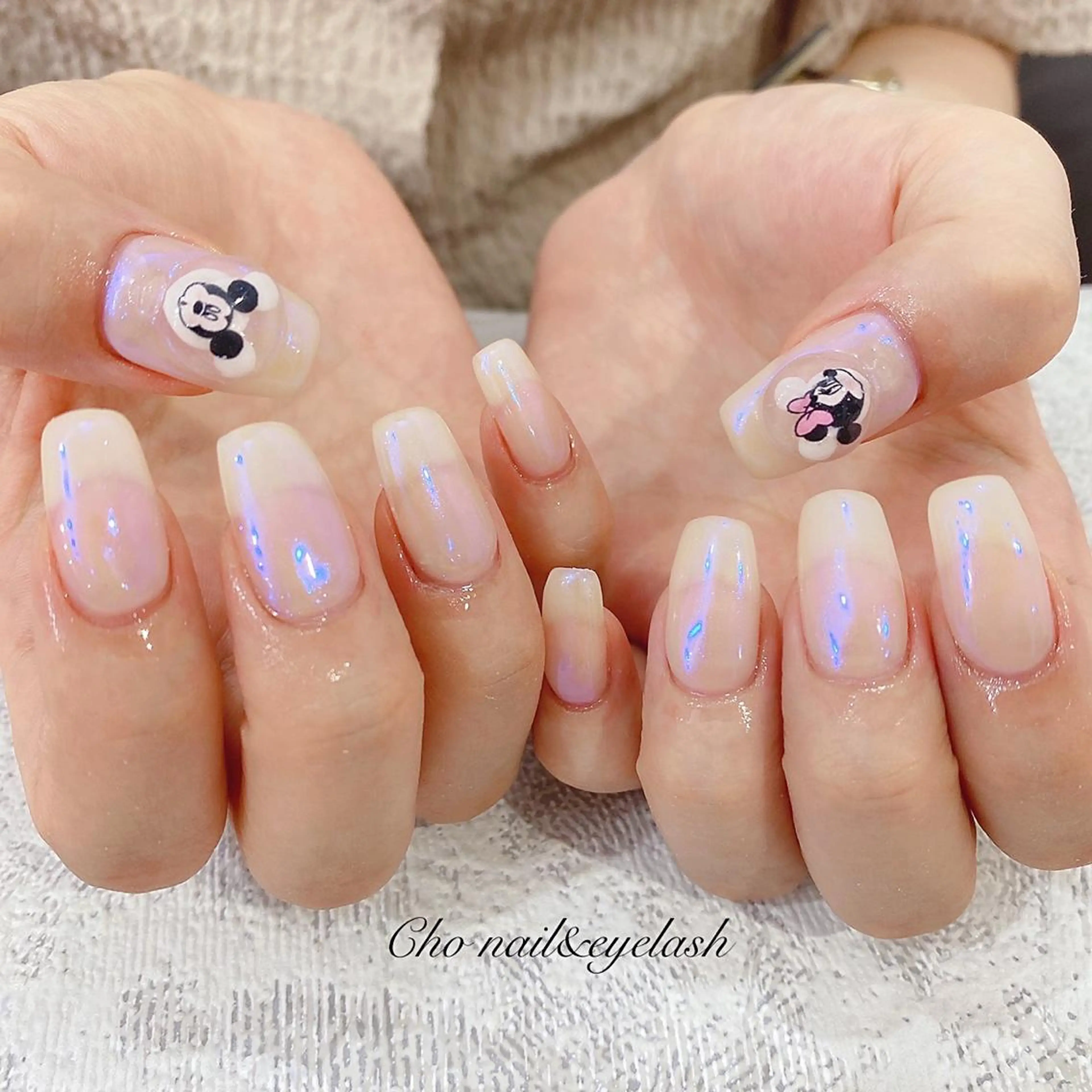 ミディアム ネイル cho nailのネイルデザイン