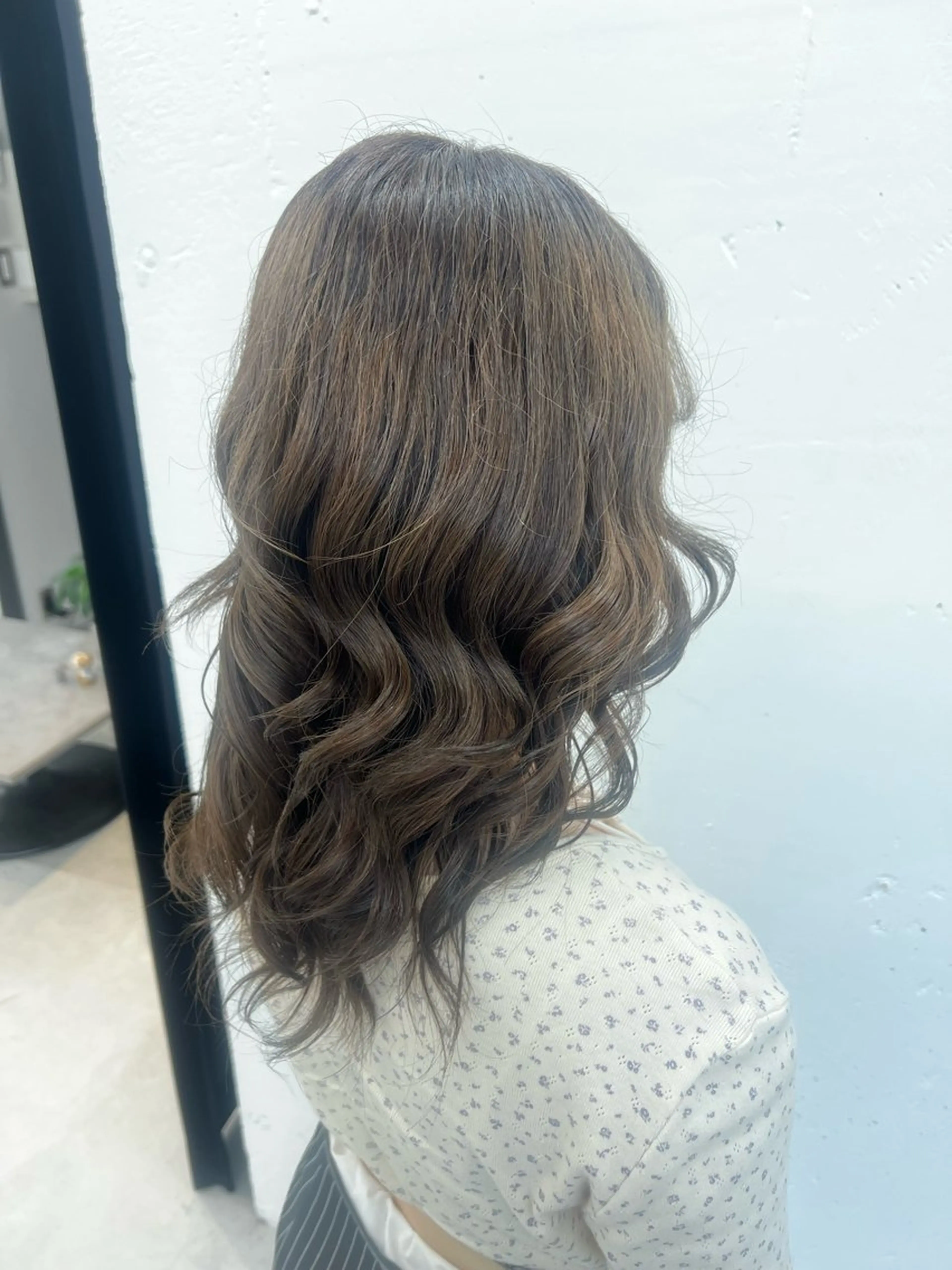 セミロング カラー ヘアカラー トリートメント ヘアセット 🎀ちさ🎀 JILLSTUDIOのヘアスタイル