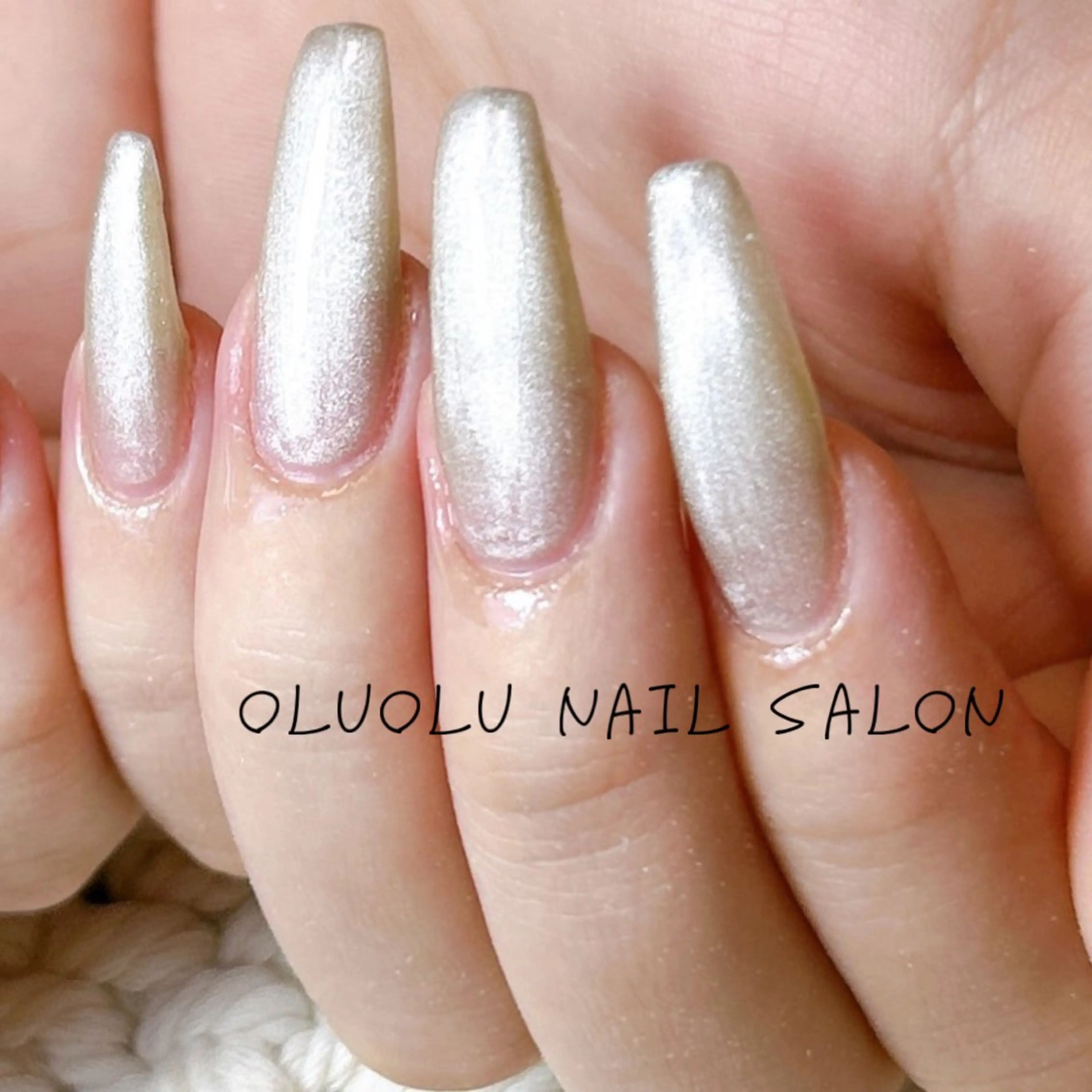 ネイル マグネットネイル スカルプネイル oluolu nailsalonのネイルデザイン