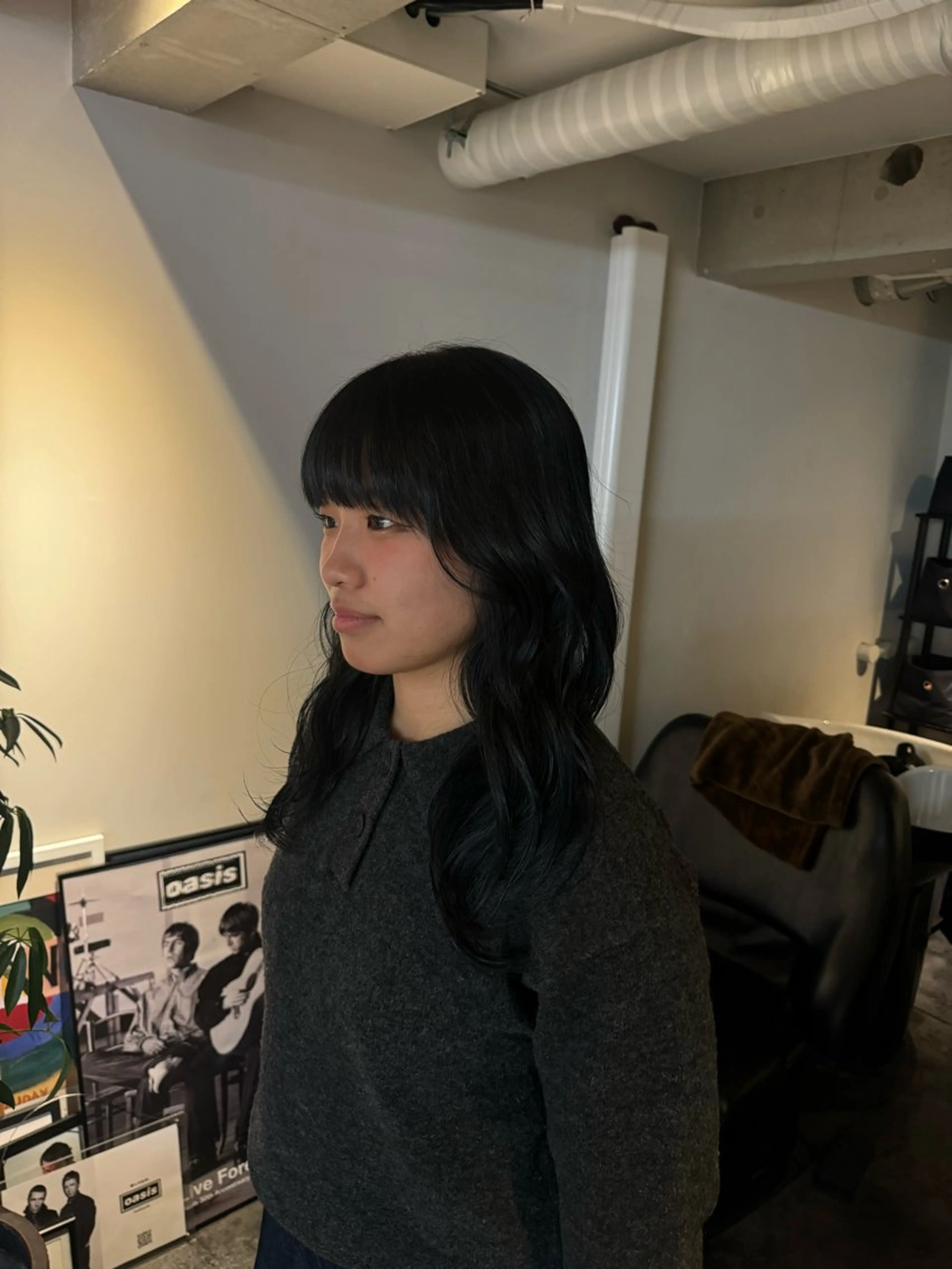 ミディアム 松田 じゅりなのヘアスタイル