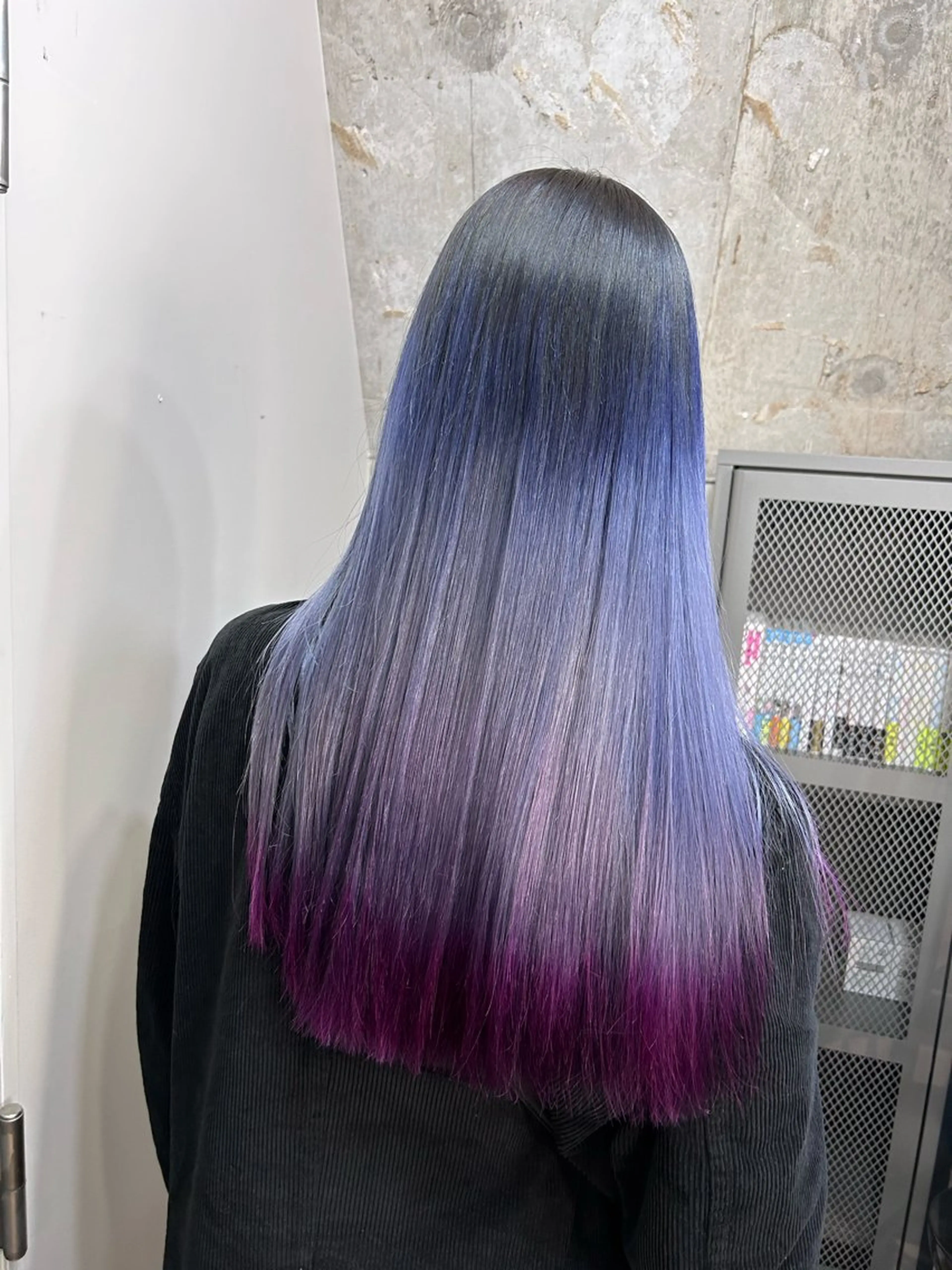 ロング カラー ブリーチ 𝙱𝙻𝙴𝙽 𝚋𝚢 𝚍𝚘𝚝.所属・🤍BLEN 窓🤍のヘアスタイル