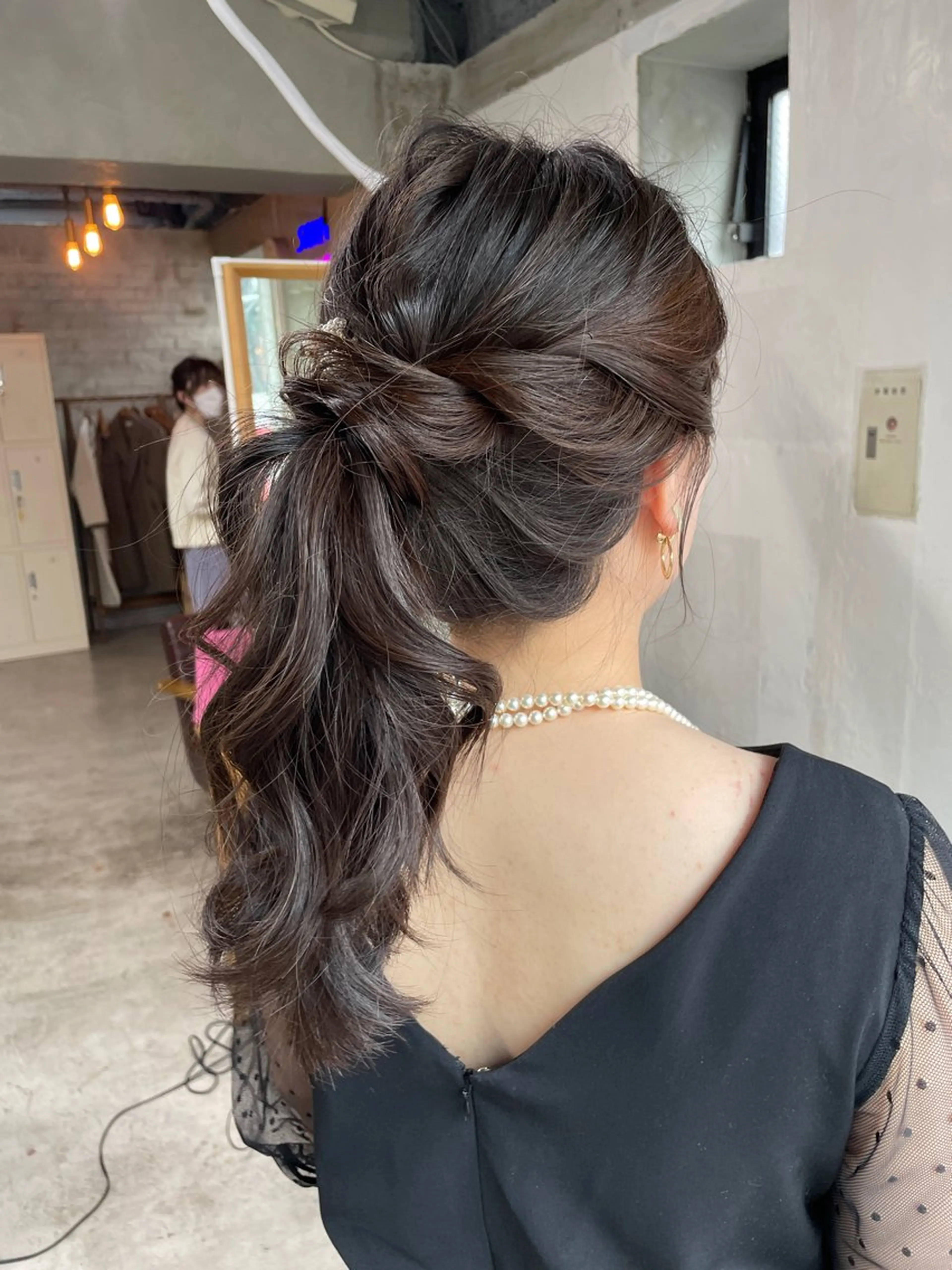 ヘアアレンジ jiire所属・カットモデル無料 👒堀江・ヨンスクのヘアスタイル