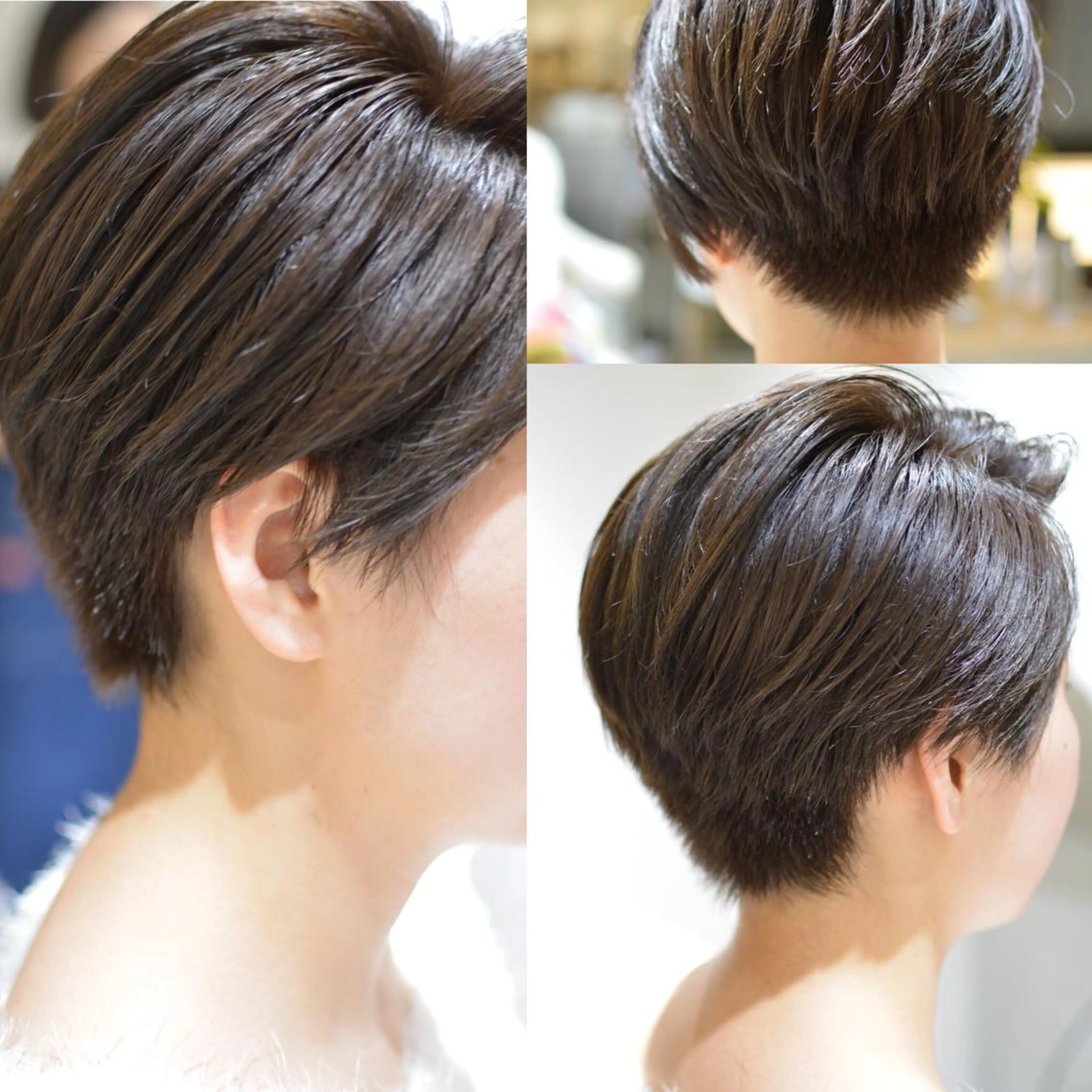 ショート ハンサムショート ショートヘア カット ヘアカラー トリートメント 木村 創造🌟 デザインカラーお任せのヘアスタイル