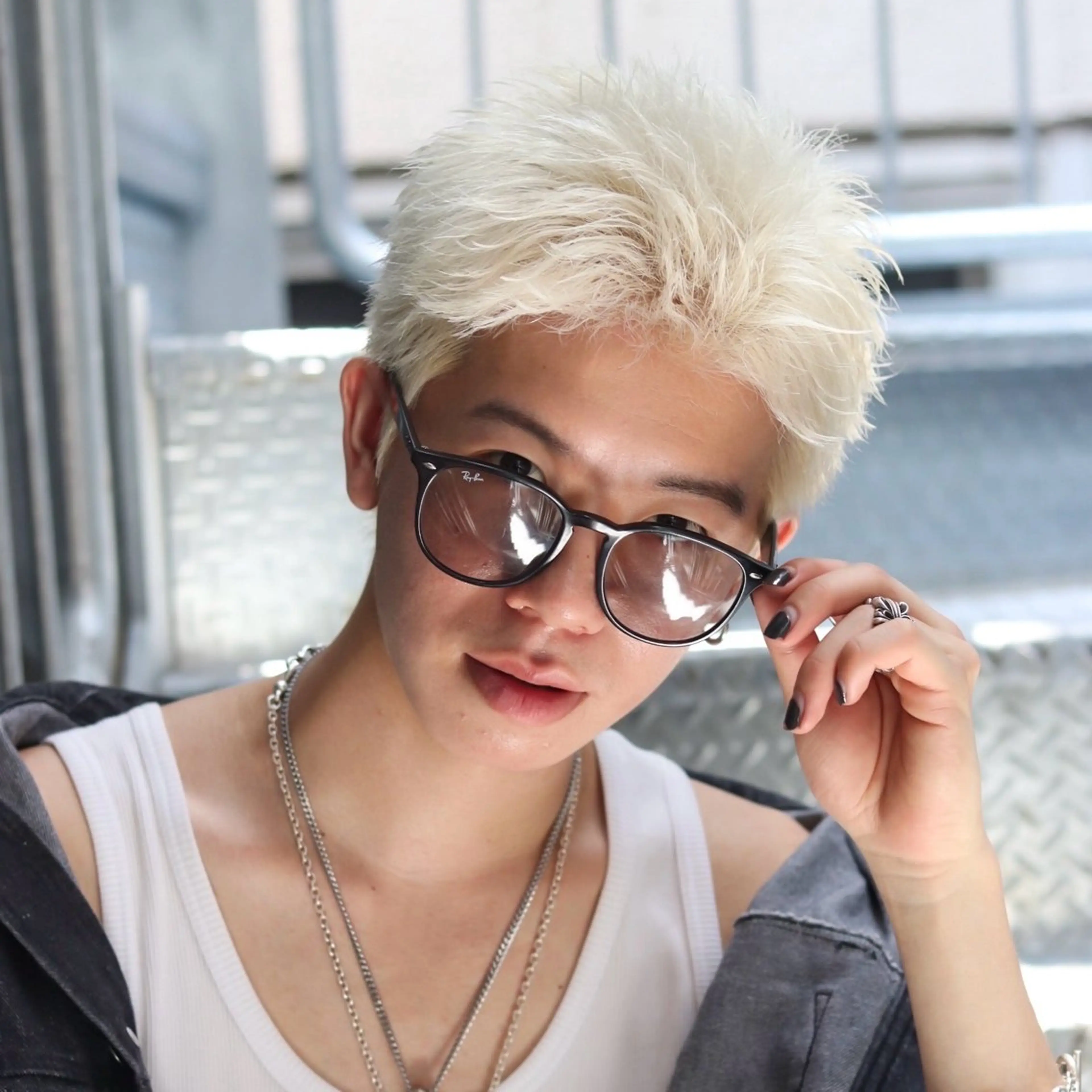 ショート カラー パーマ メンズ カット ヘアカラー トリートメント 🔥メンズ🔥かっこ いいが正義！代表柿崎のヘアスタイル