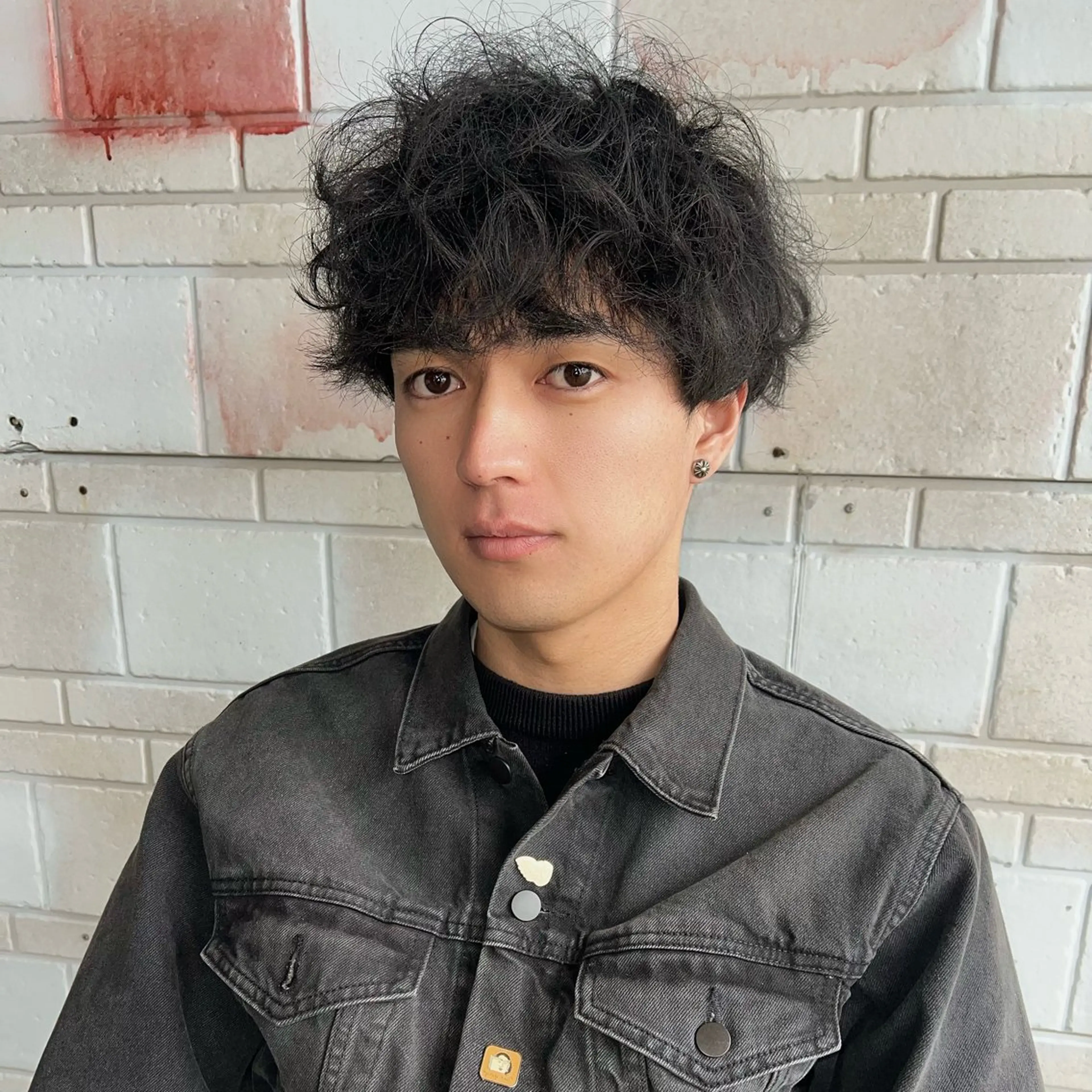 カラー パーマ メンズ 早川 翔夢のヘアスタイル