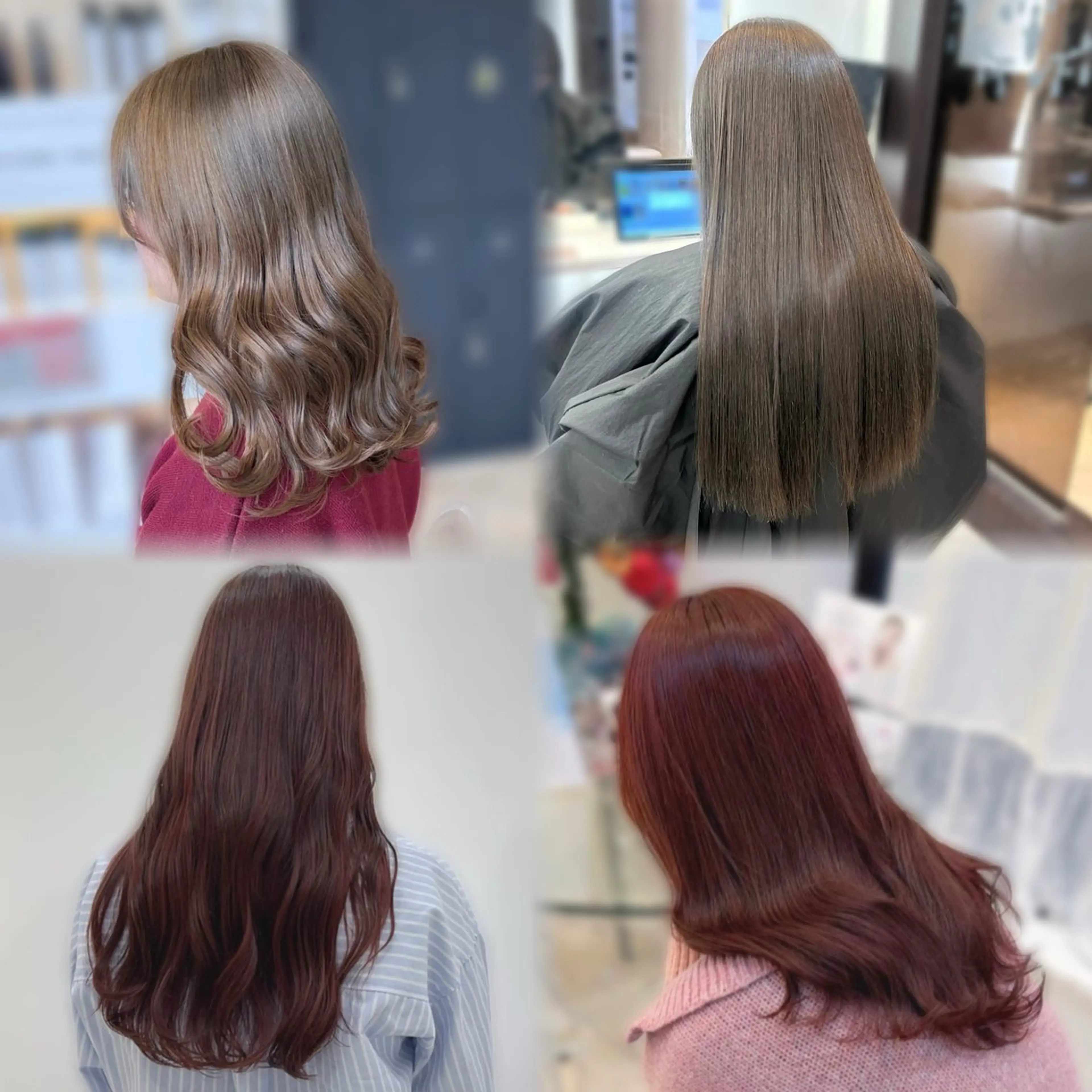 🎀ブリーチ無しダブルカラー➕3stepトリートメントの写真