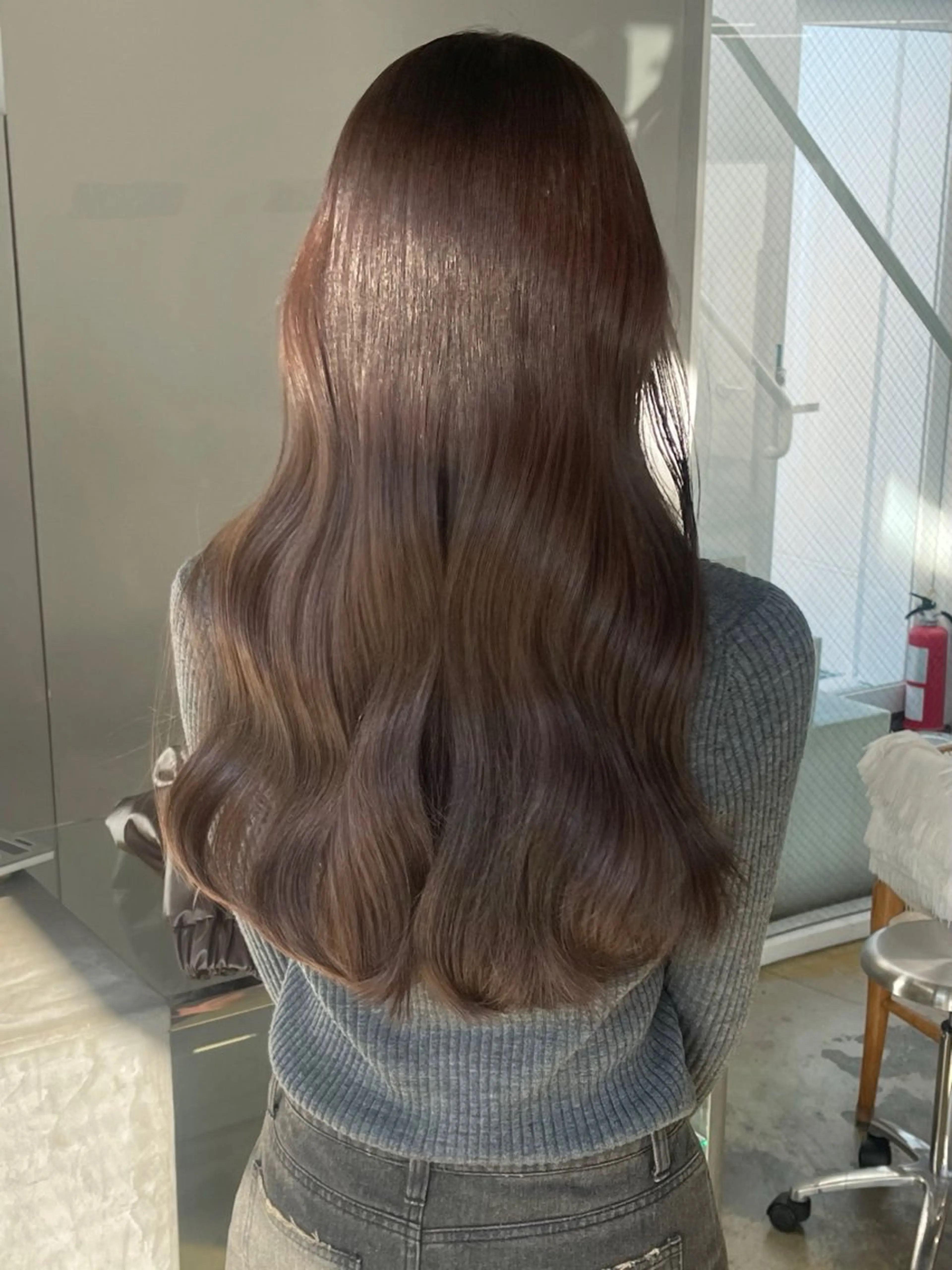 ロング mihiro 美優のヘアスタイル