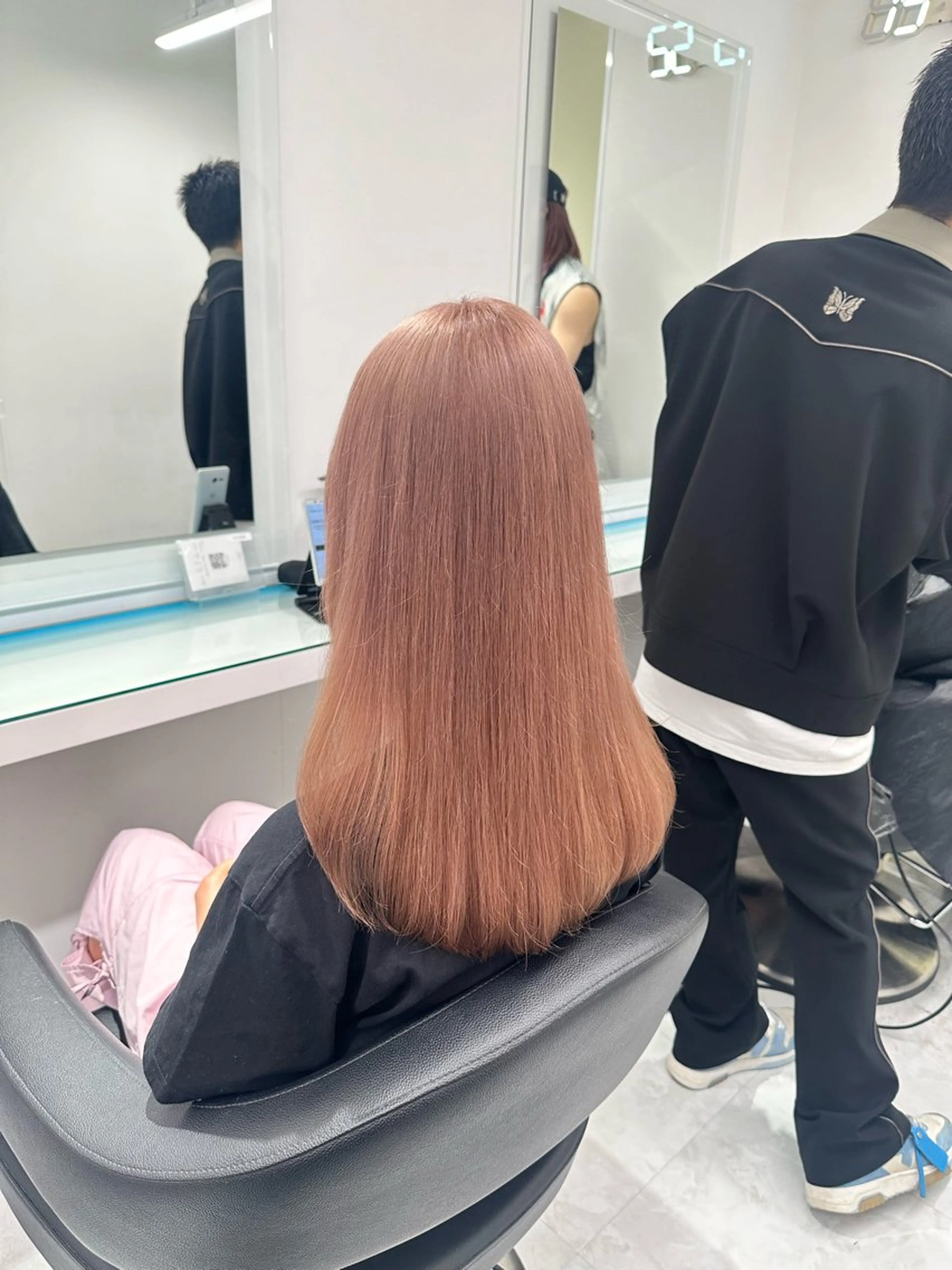 カラー マンツーマン/原宿/ 透明感カラー⭐️のヘアスタイル