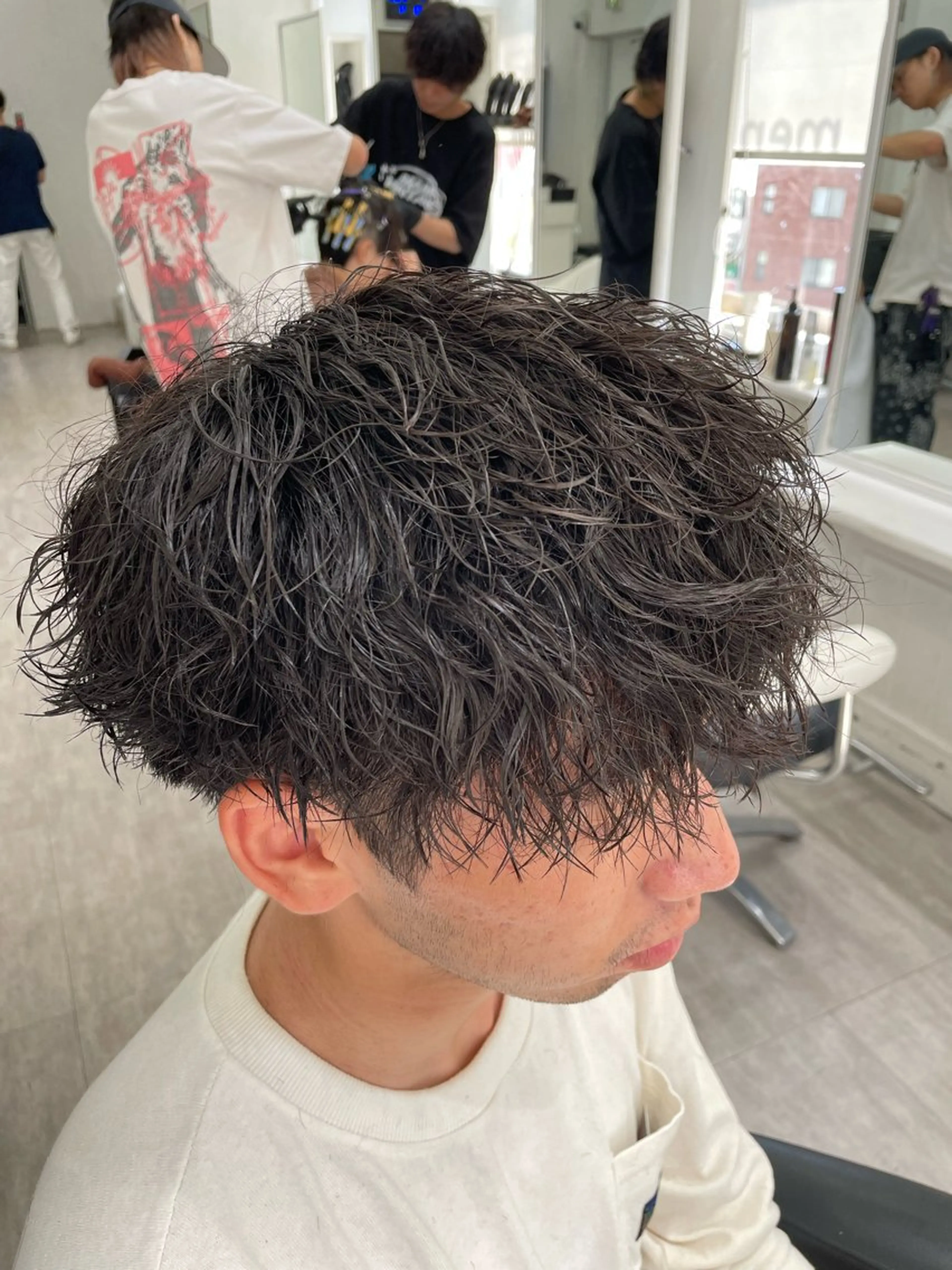 パーマ メンズ STUGS BARBERSHOP ByDAMDEE TOKYO 上野御徒町所属・メンズ専門💈 伊藤輝のヘアスタイル