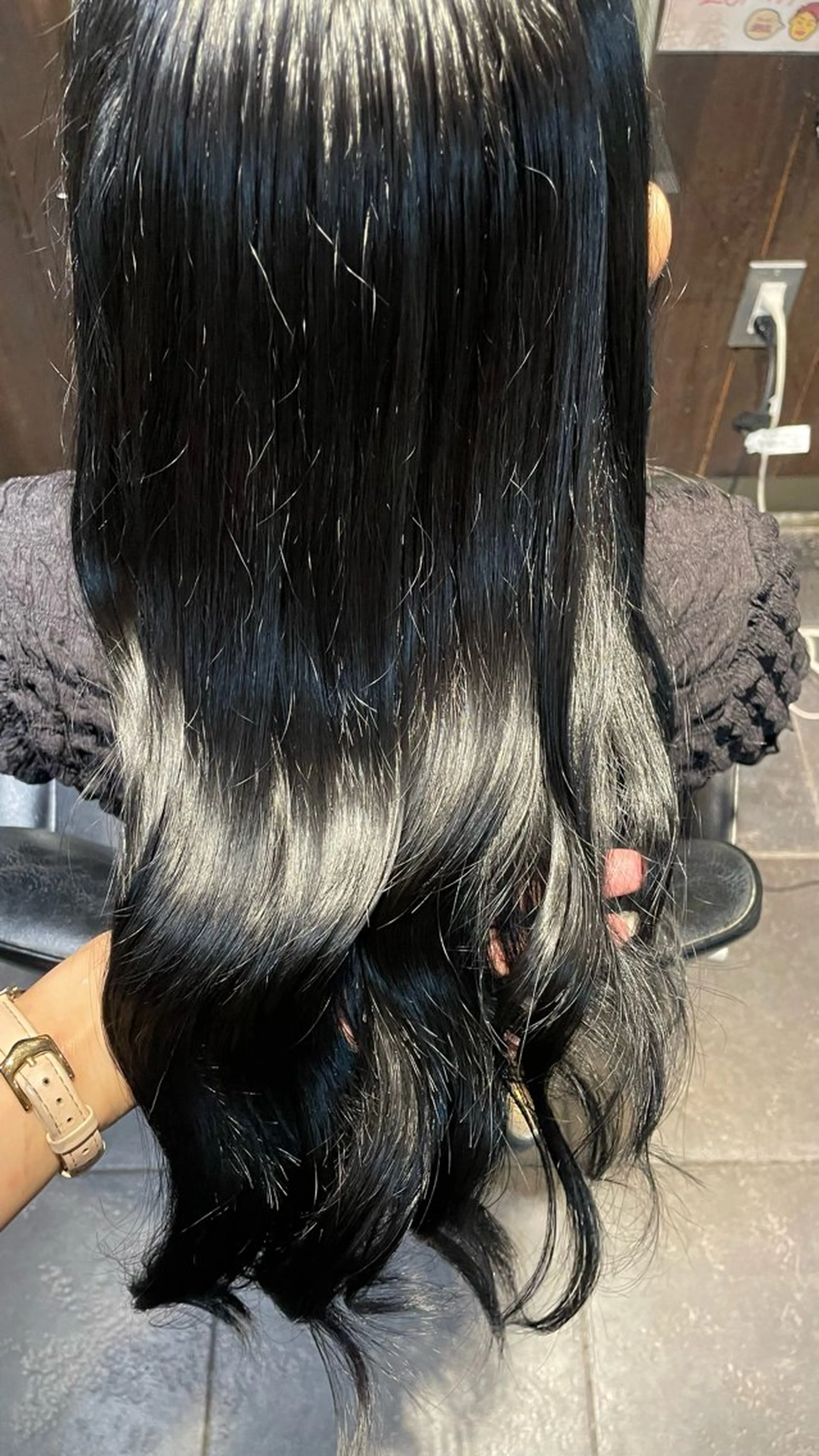 ロング ズシ ヒカルのヘアスタイル