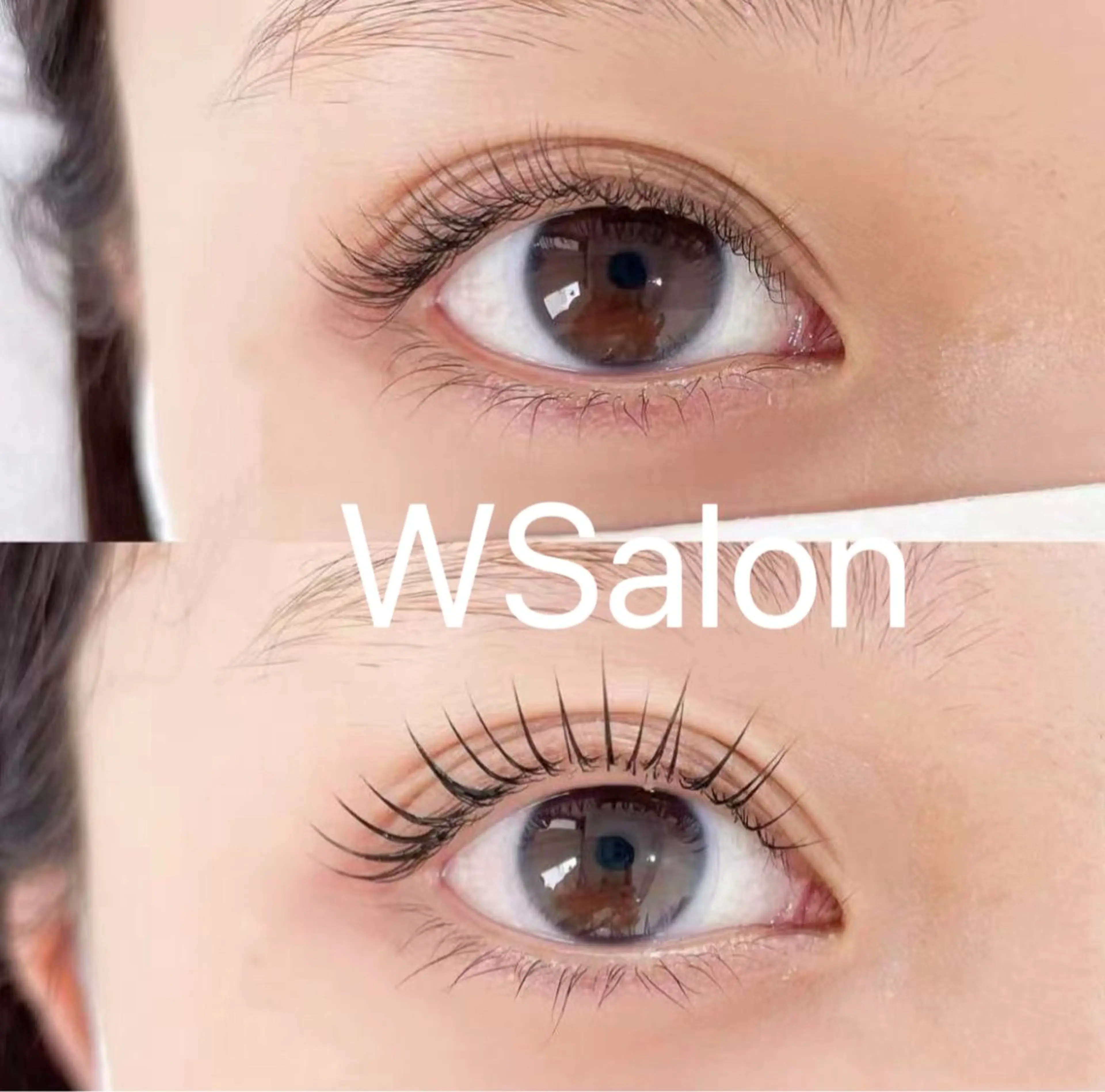 マツエク・マツパ 付け放題 バインドロック カラーマツエク フラットラッシュ 韓国風マツエク マツパ W salon アイラッシュのマツエク・マツパデザイン