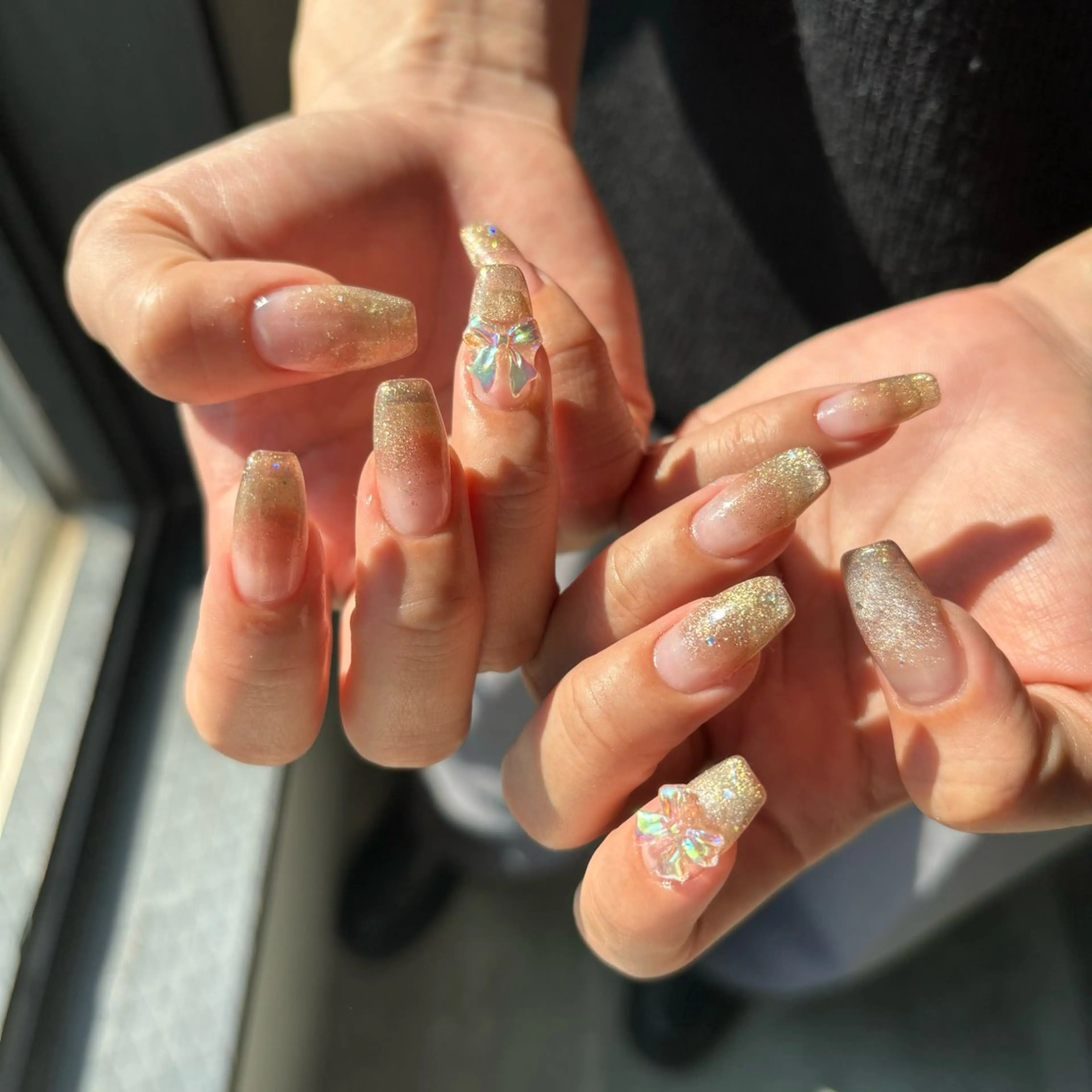 ネイル 長さ出し シンプルネイル SOL所属・SOL　nail イマナカのネイルデザイン
