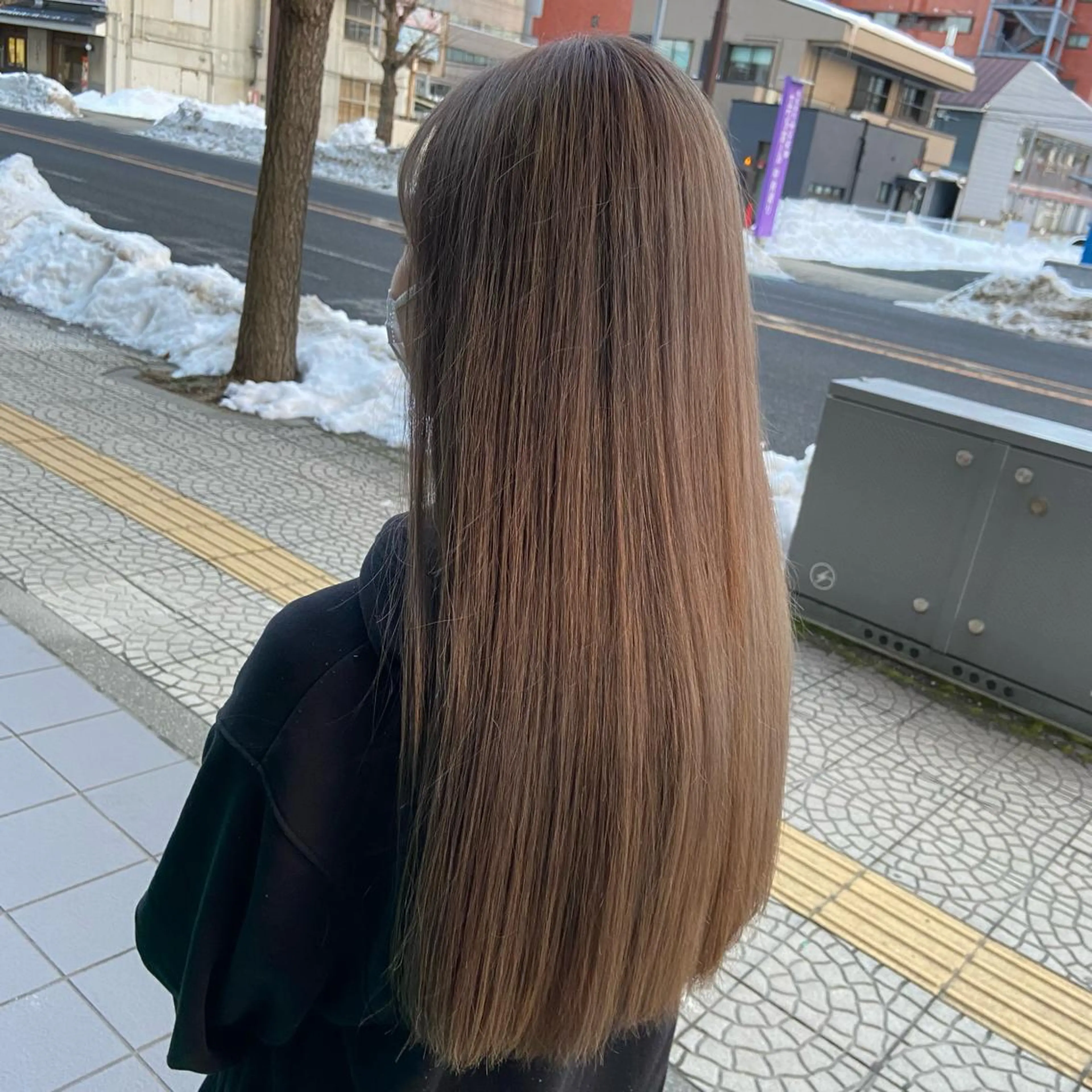ロング カラー Glanzhair 🫧‪菊池柊真🫧のヘアスタイル