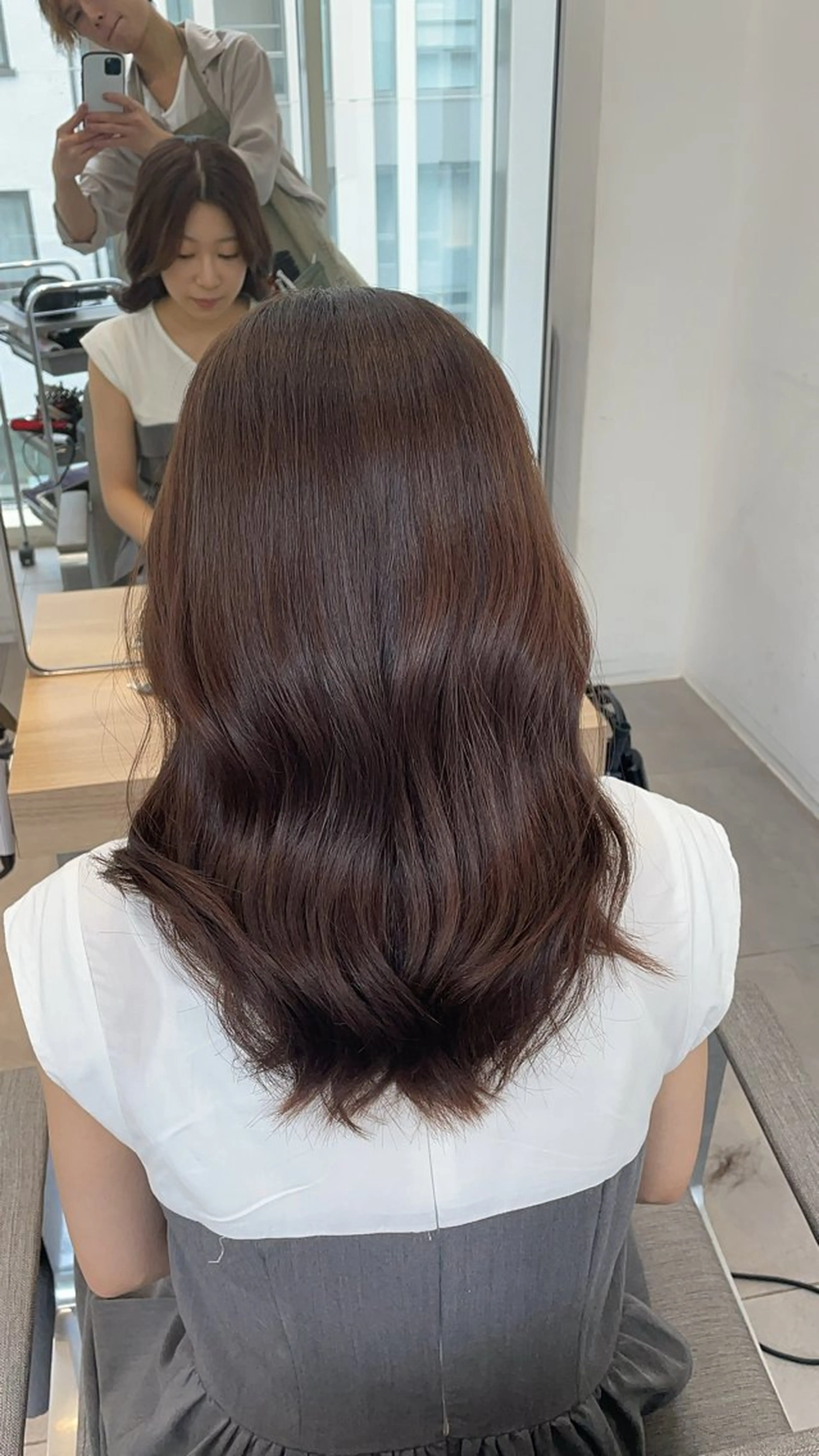 セミロング カラー 髪質改善 カット ヘアカラー トリートメント ✨髪質改善✨美髪 矯正🫧小泉のヘアスタイル