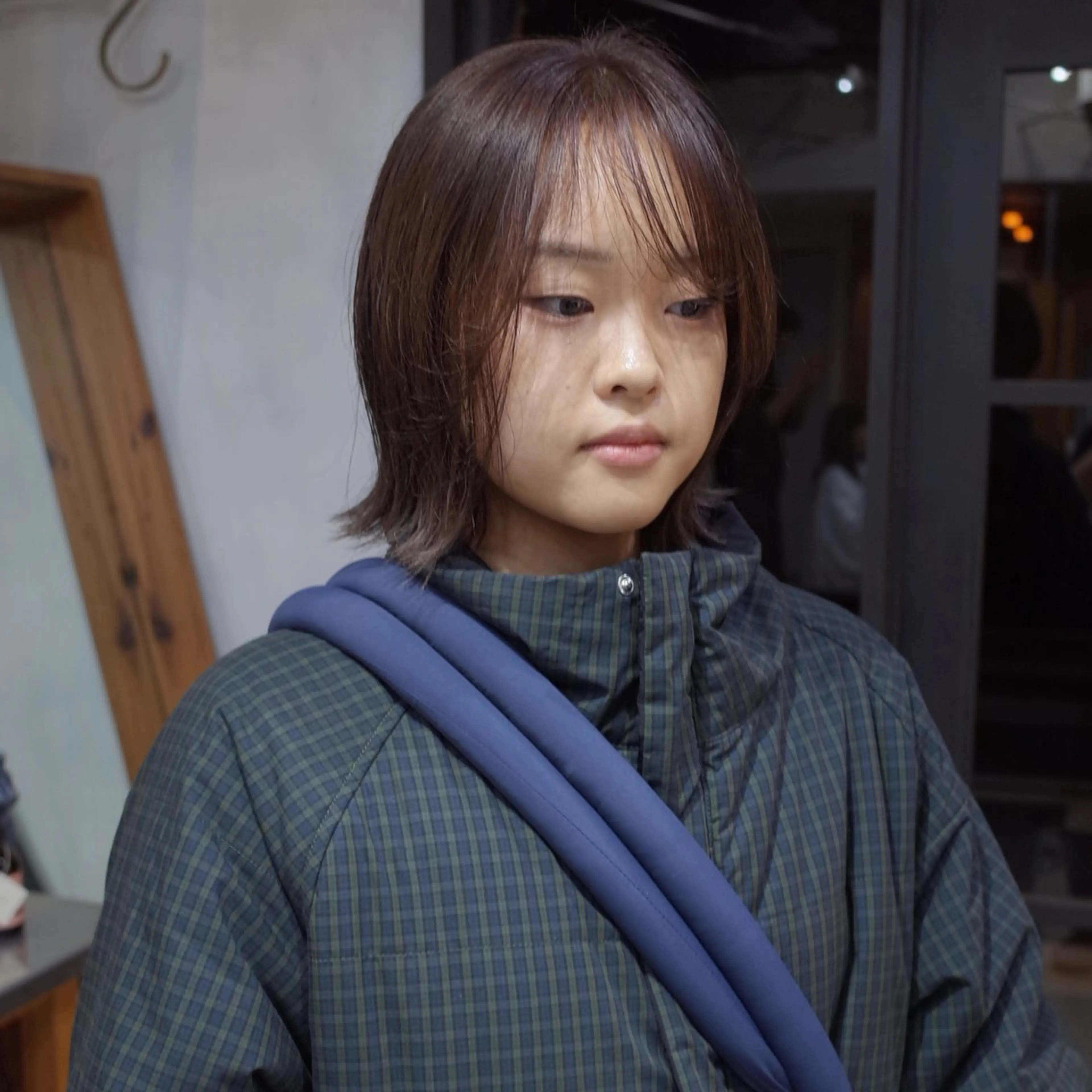 ミディアム ヘアカラー fon所属・カラーモデル fon▶山田 悠華のヘアスタイル