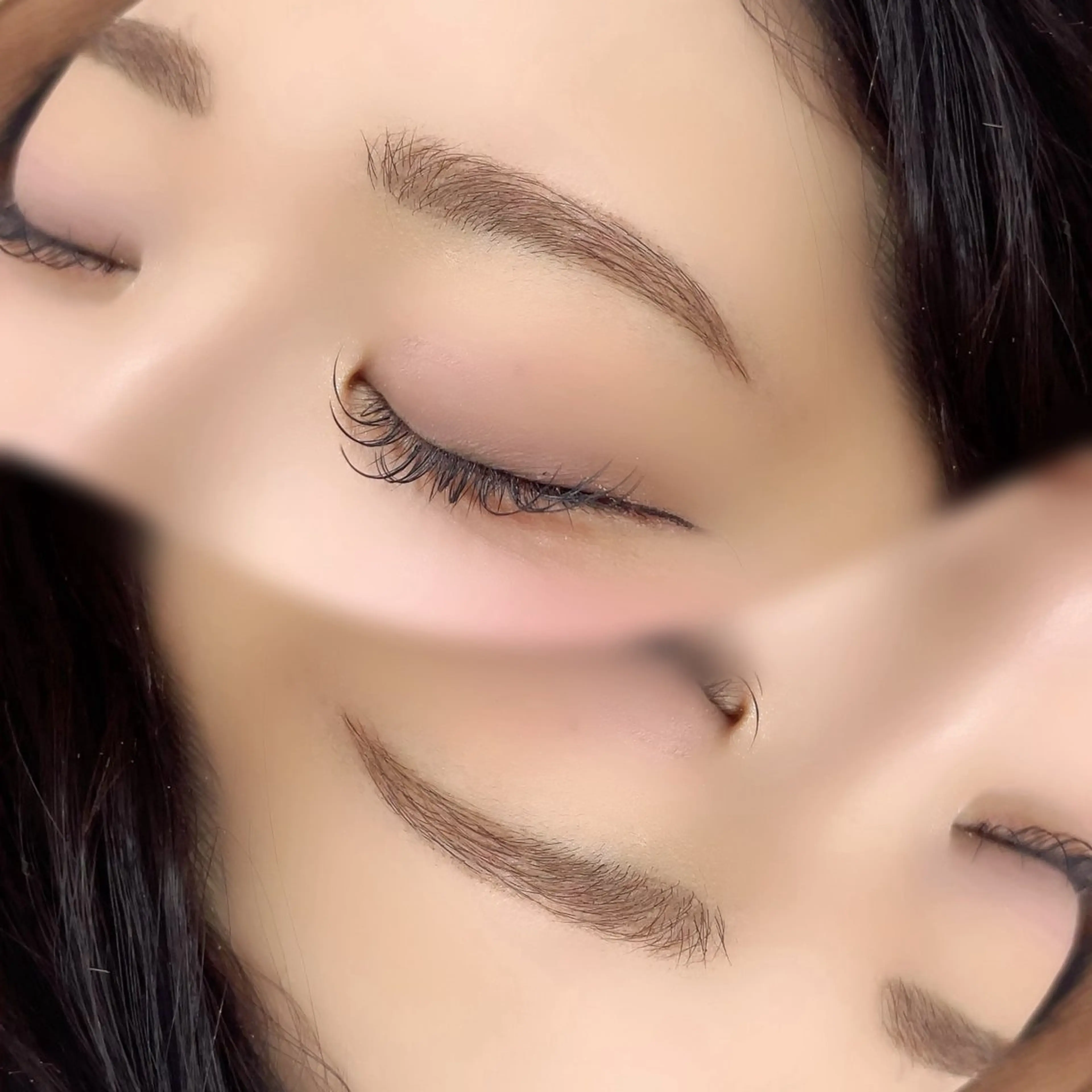 アイブロウ hairmake ankh かの🌸のマツエク・マツパデザイン