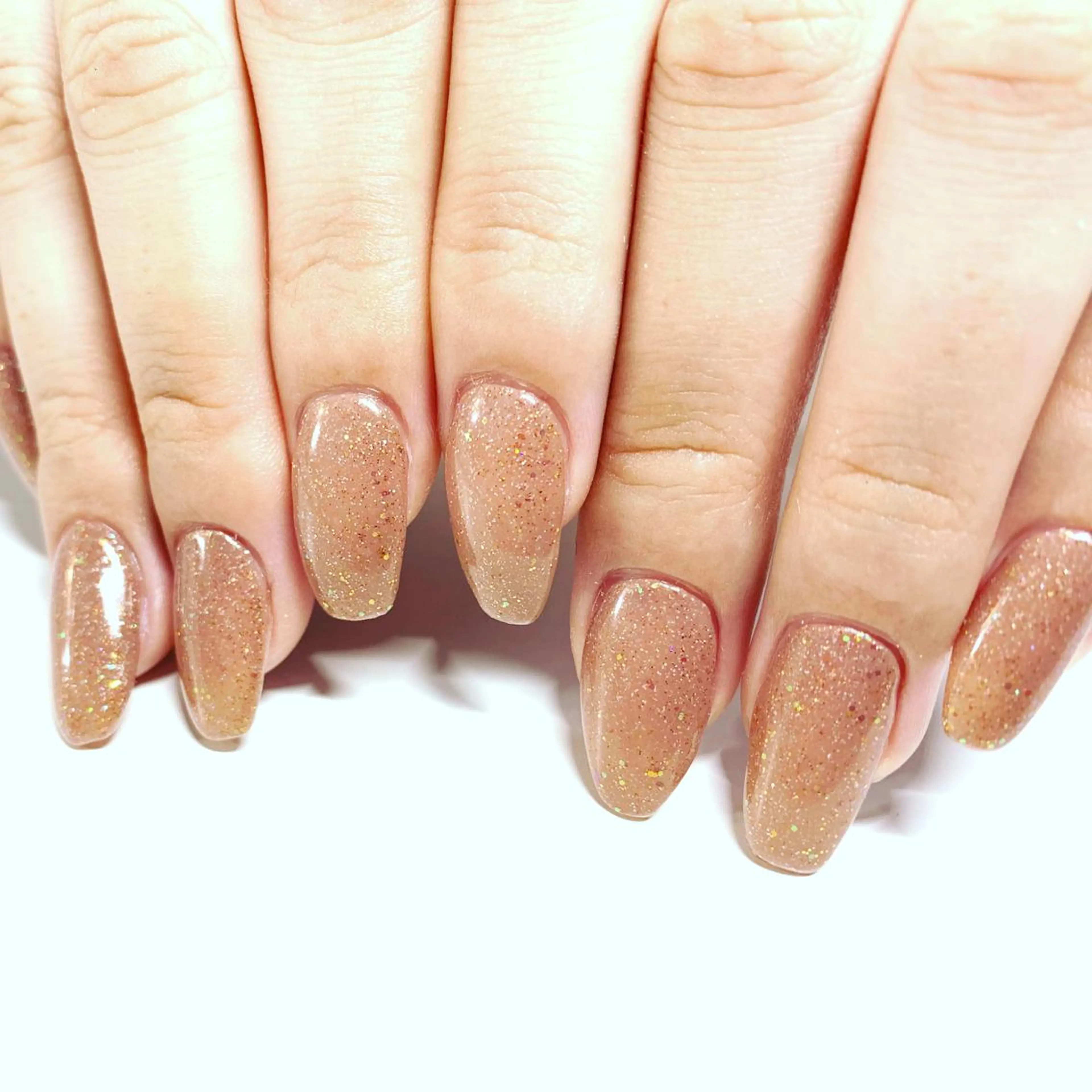 ネイル キラキラネイル ラメ(グリッター) ハンドネイル Nail salon Three R所属・ネイルサロン Three   R.のエステ・リラクイメージ