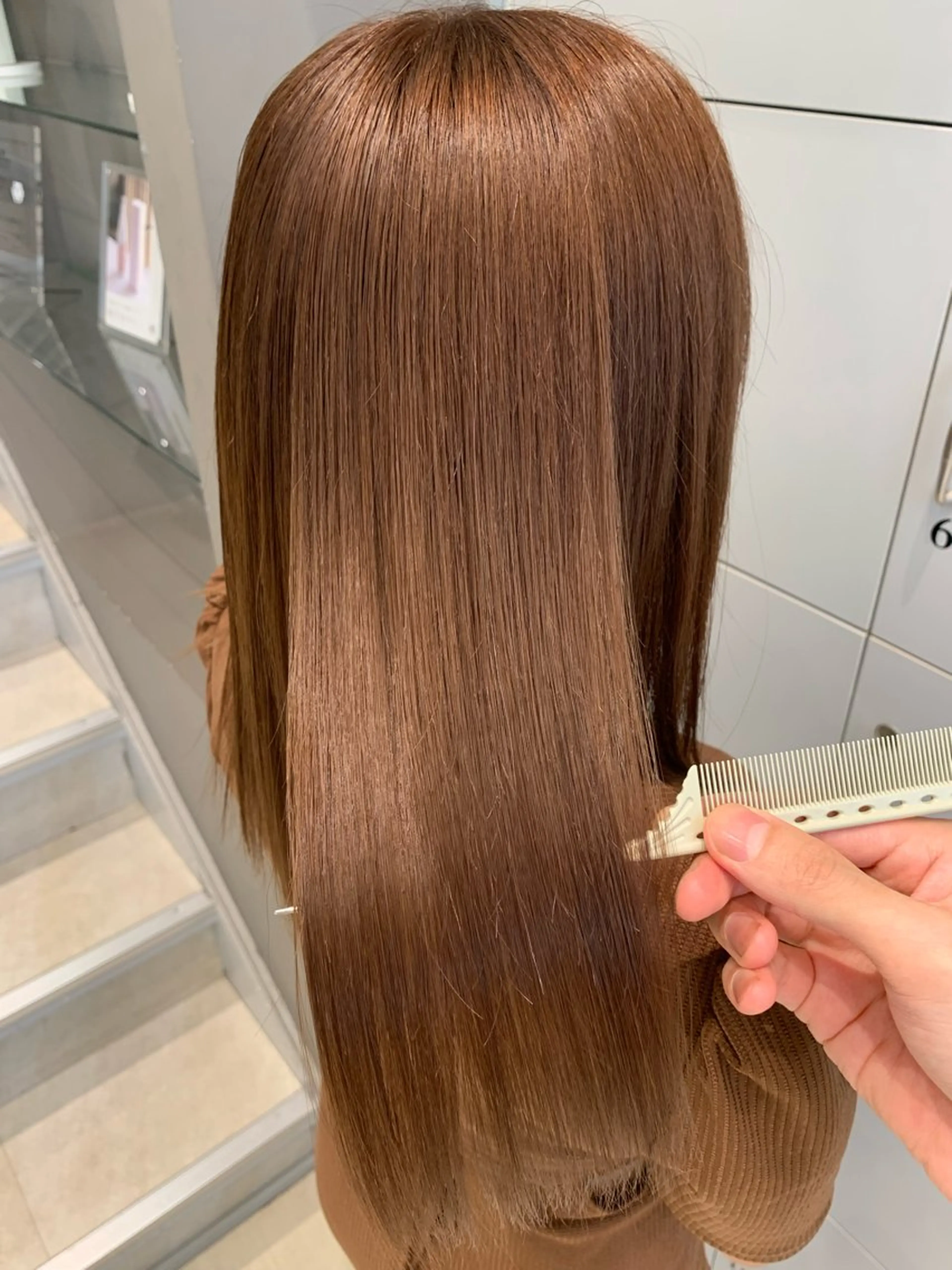 セミロング カット ヘアカラー トリートメント ヘアセット ✨上村 潤平✨メンズヘア✨のヘアスタイル