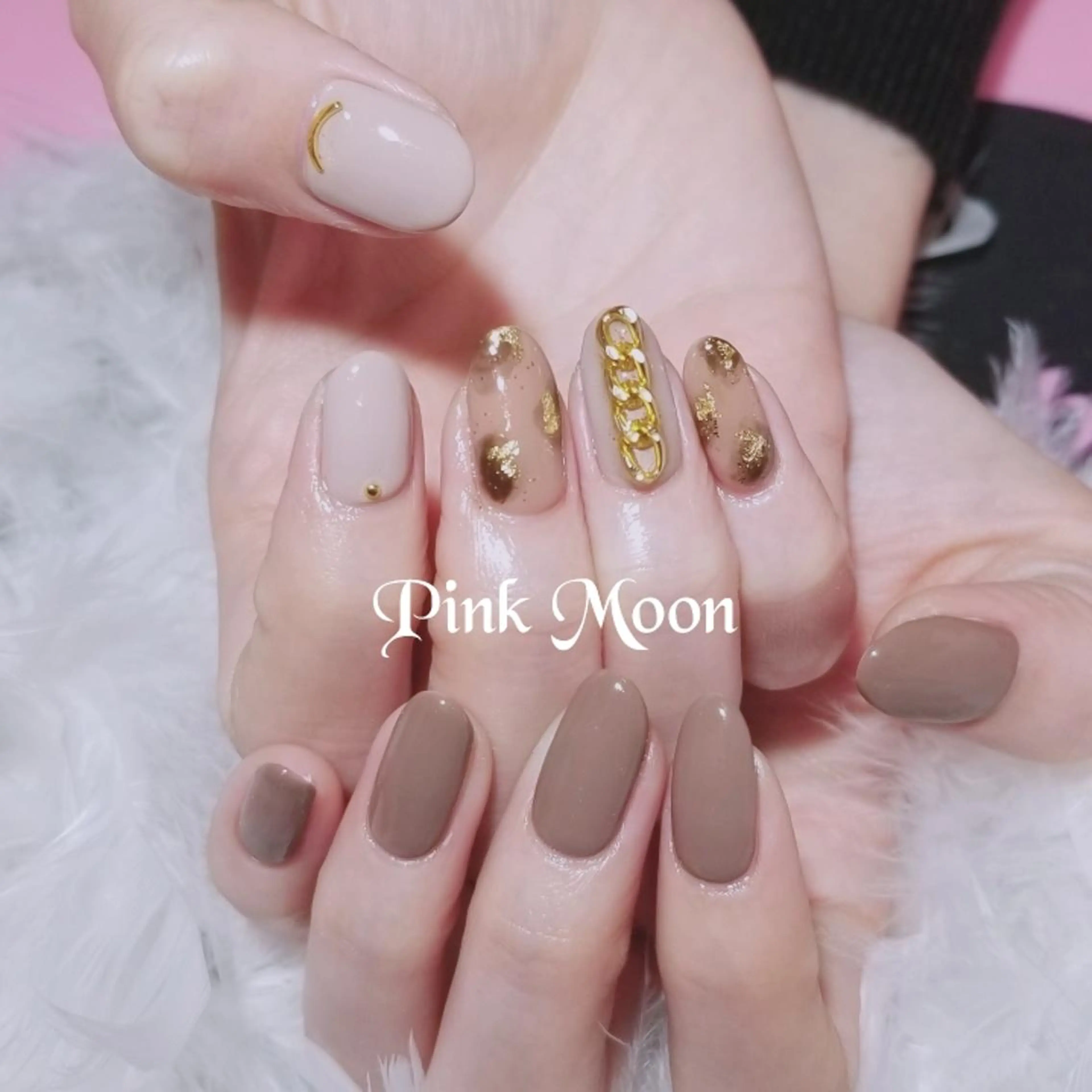 ネイル その他(ネイル) PinkMoon Nozomiのネイルデザイン