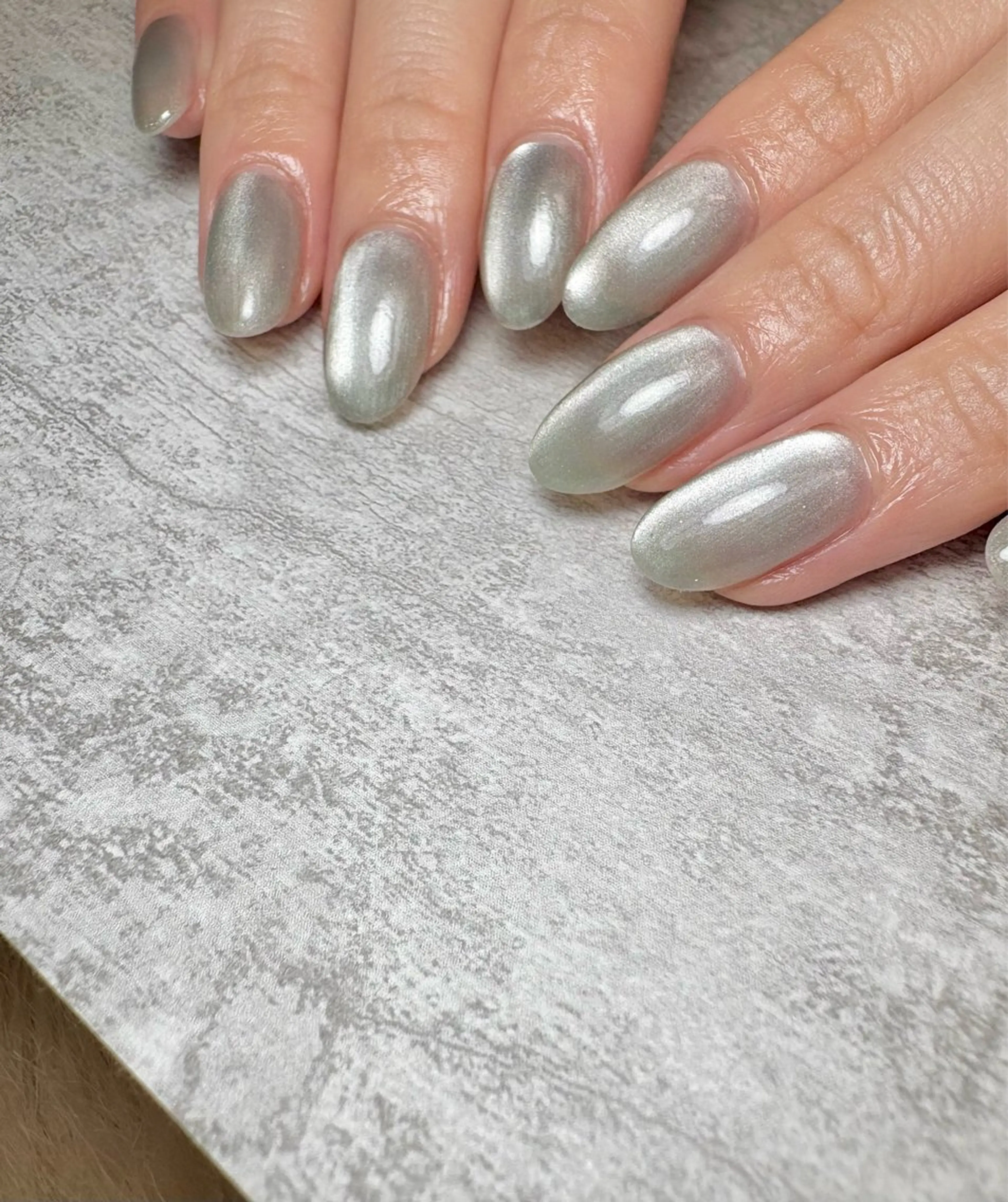 ネイル ジェルネイル マグネットネイル ワンカラーネイル BEAUTY GARDEN 【nail salon unseul】所属・nana .のネイルデザイン