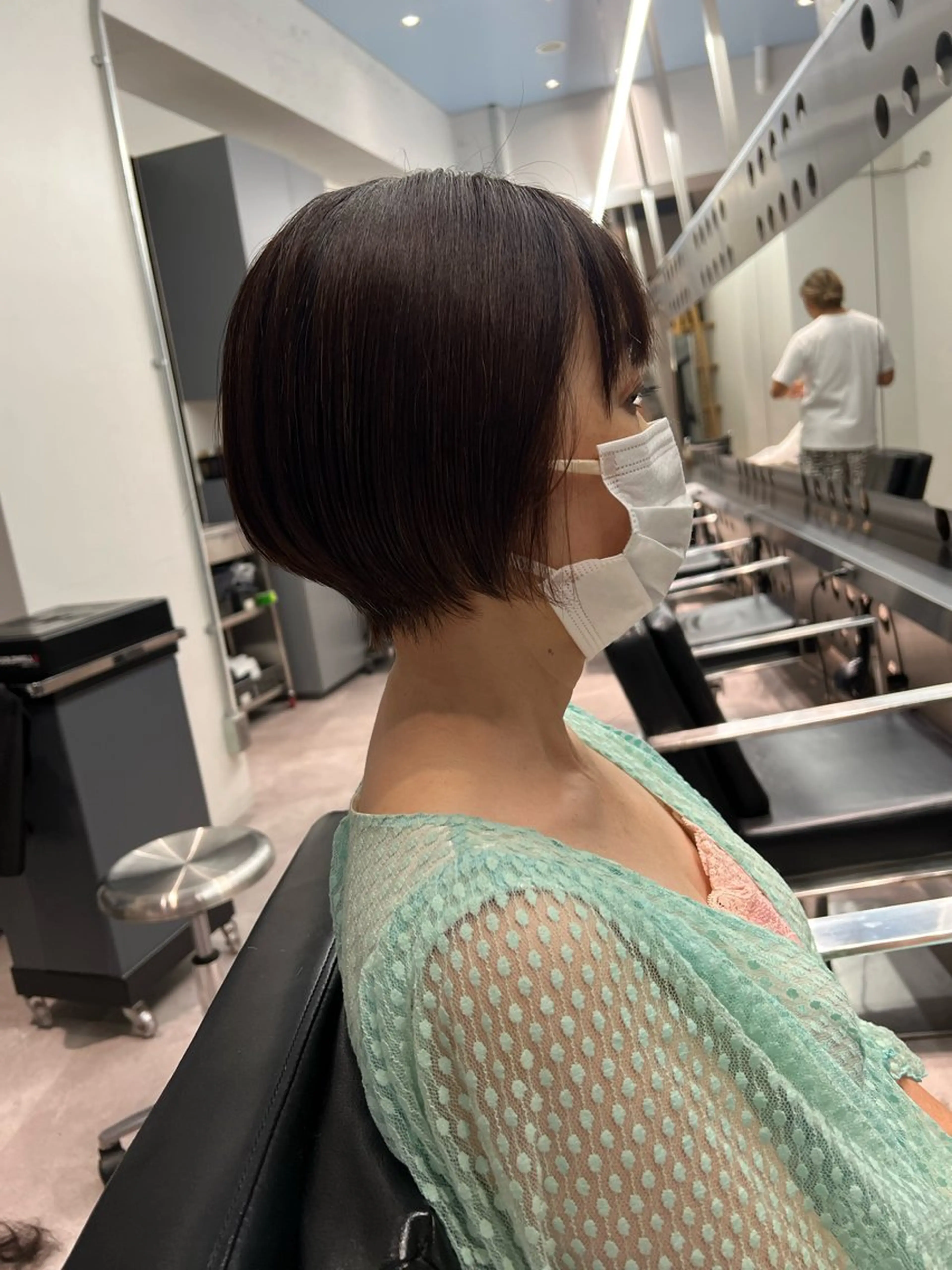 ショート ショートボブ ボブ ショートヘア 堀江 /木下椋麻のヘアスタイル