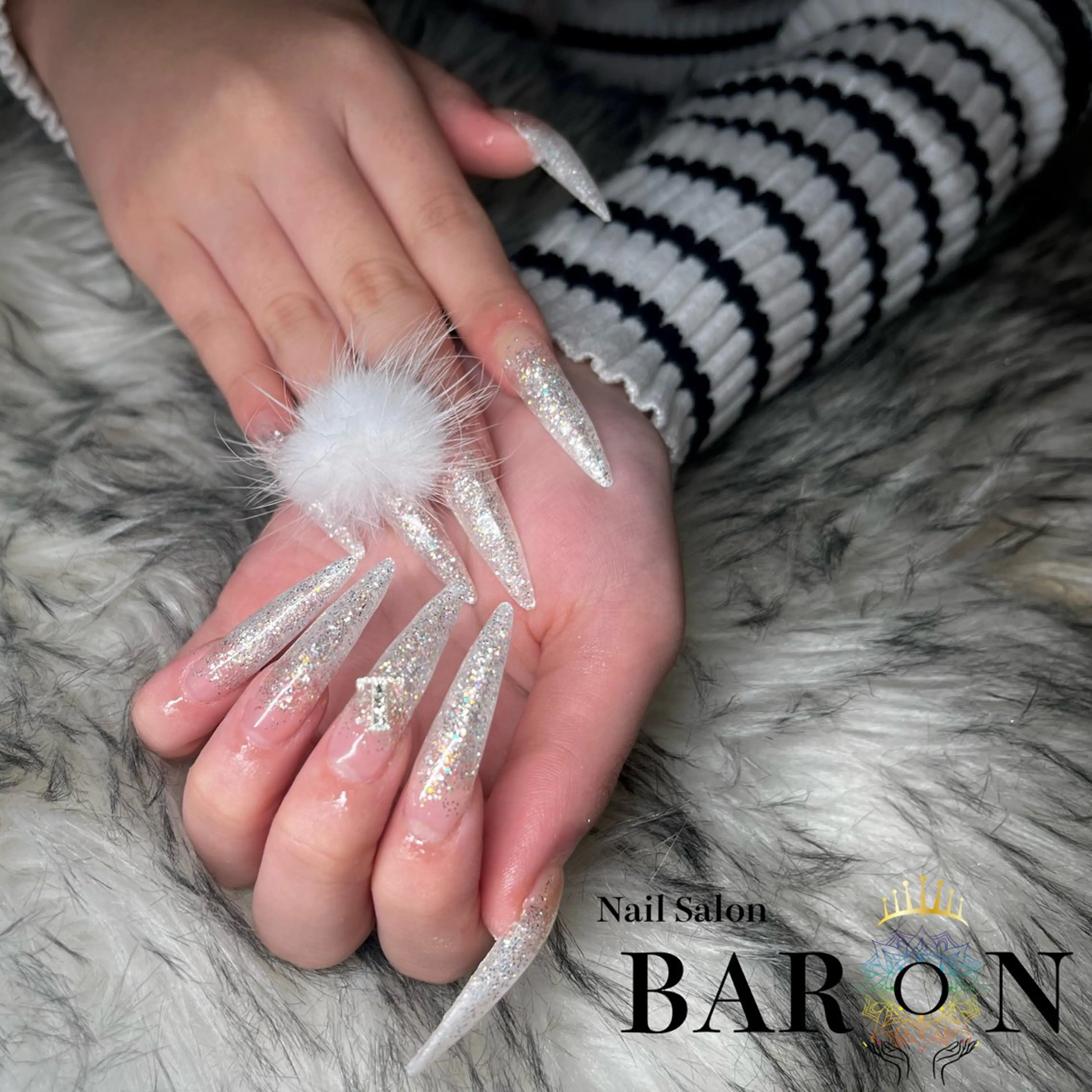 ネイル ハンドネイル ☆SAKI☆ BARON 店長のネイルデザイン