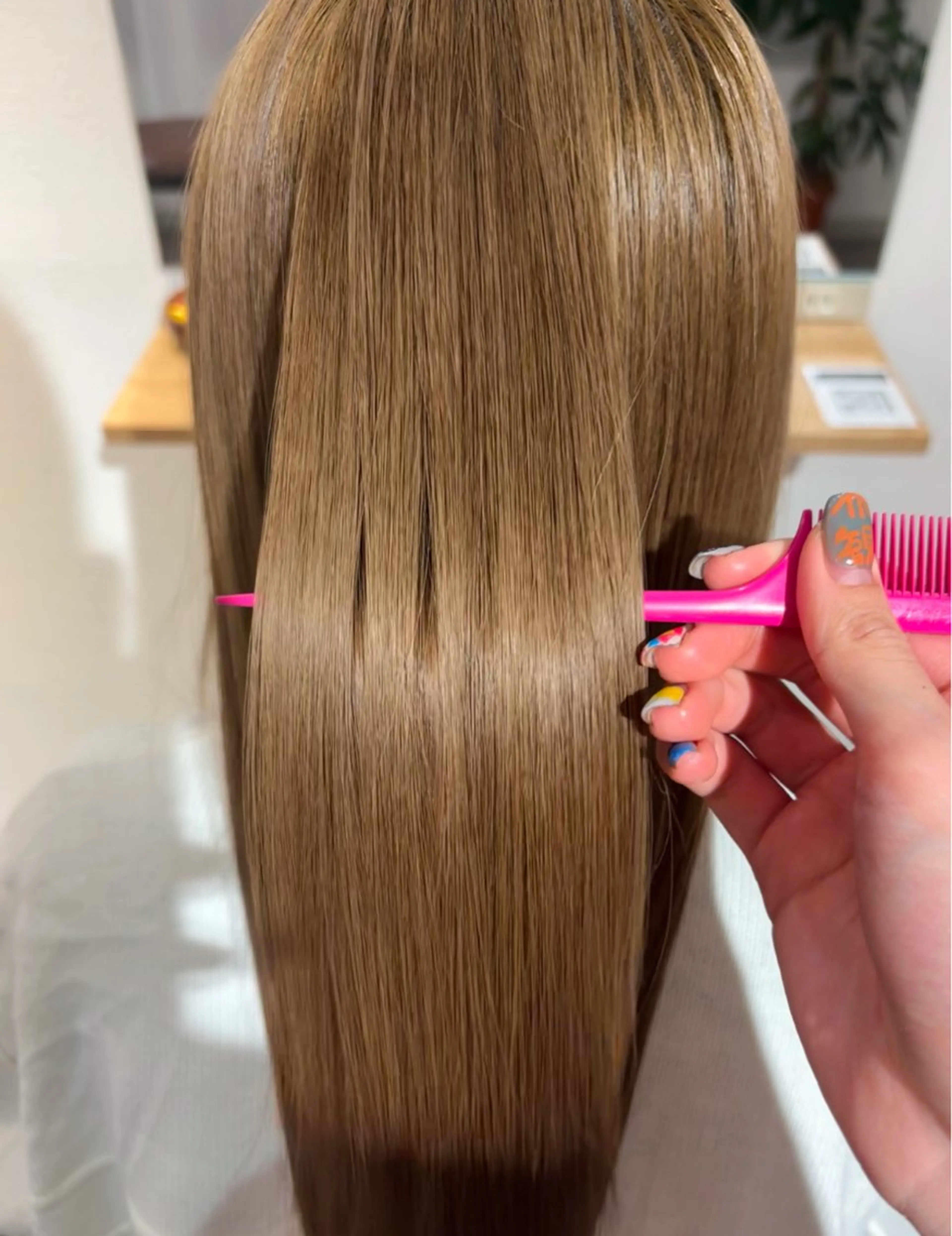 ロング 髪質改善 トリートメント Fukuma Karinのヘアスタイル