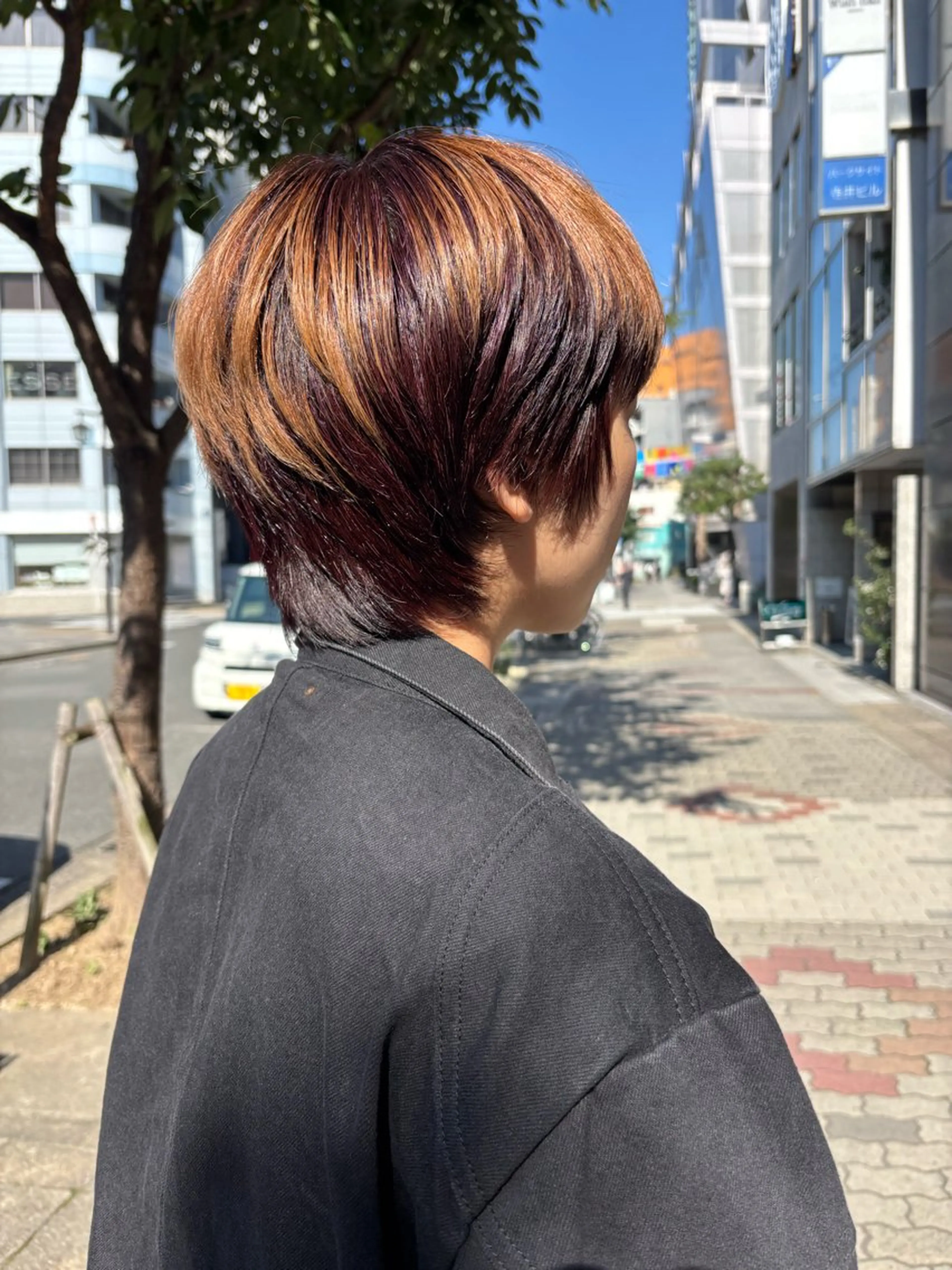 ショート ハイライト ヘアカラー sea's所属・ヒラカホ/矢場町/ ブリーチ/似合わせのヘアスタイル